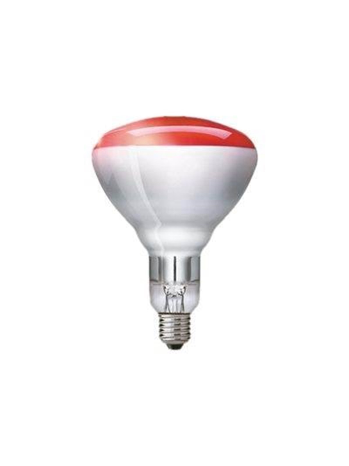 Philips Infrarød pære Varmelampe BR125 150W Rød Dæmpbar E27, Lyskilde
