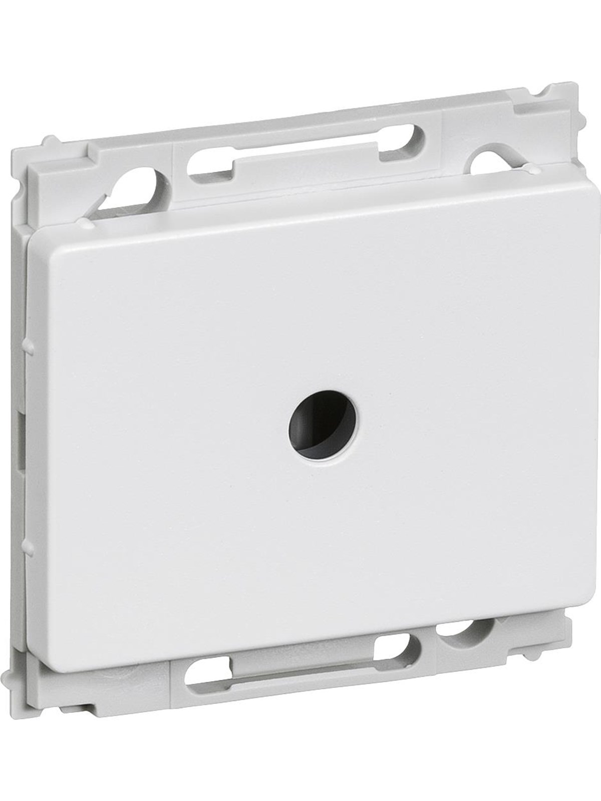 LK OPUS 66 lampeudtag 3-leder + jord 1 modul, hvid, Lauritz Knudsen