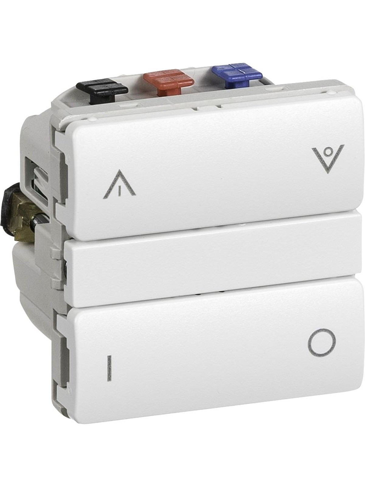 LK IHC Wireless FUGA kombi relæ LED/CFL 1 modul, hvid, Lauritz Knudsen