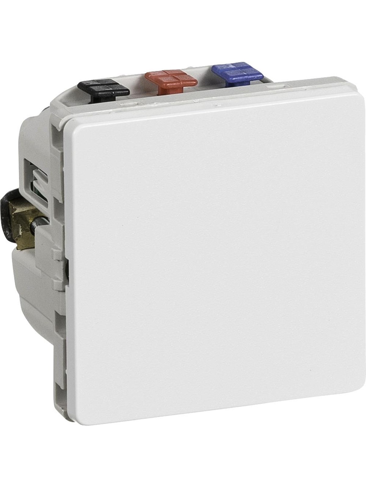 LK IHC Wireless FUGA Relæ modtager LED/CFL 1 modul, hvid, Lauritz Knudsen
