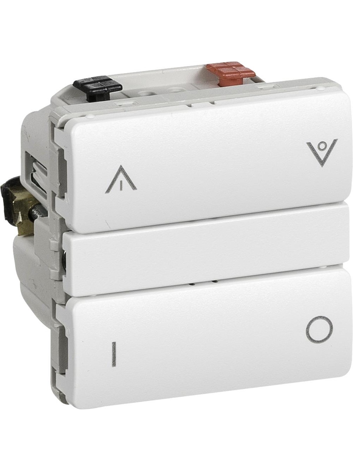LK IHC Wireless FUGA lysdæmper kombi 250 W UNI 1 modul, hvid, Lauritz Knudsen