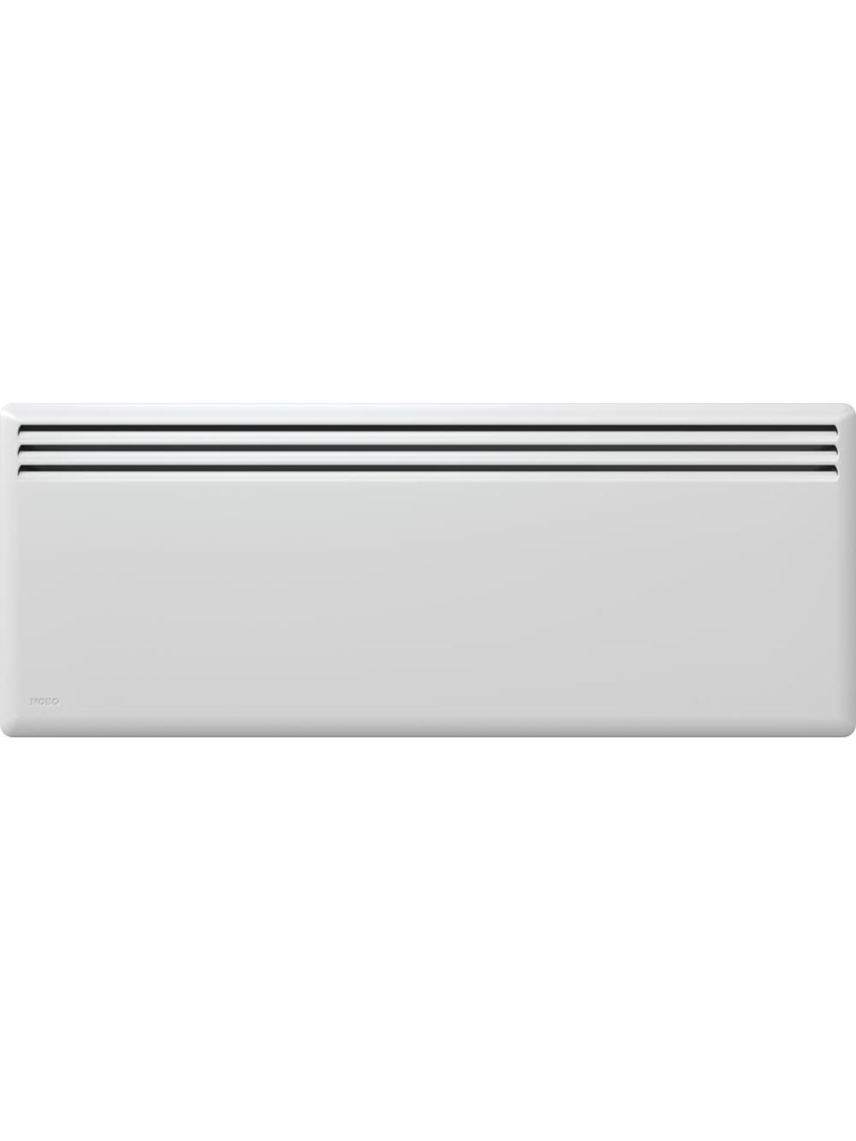NOBØ El-varmepanel Front 40 cm 2000W 230V, Hvid, El Varmer