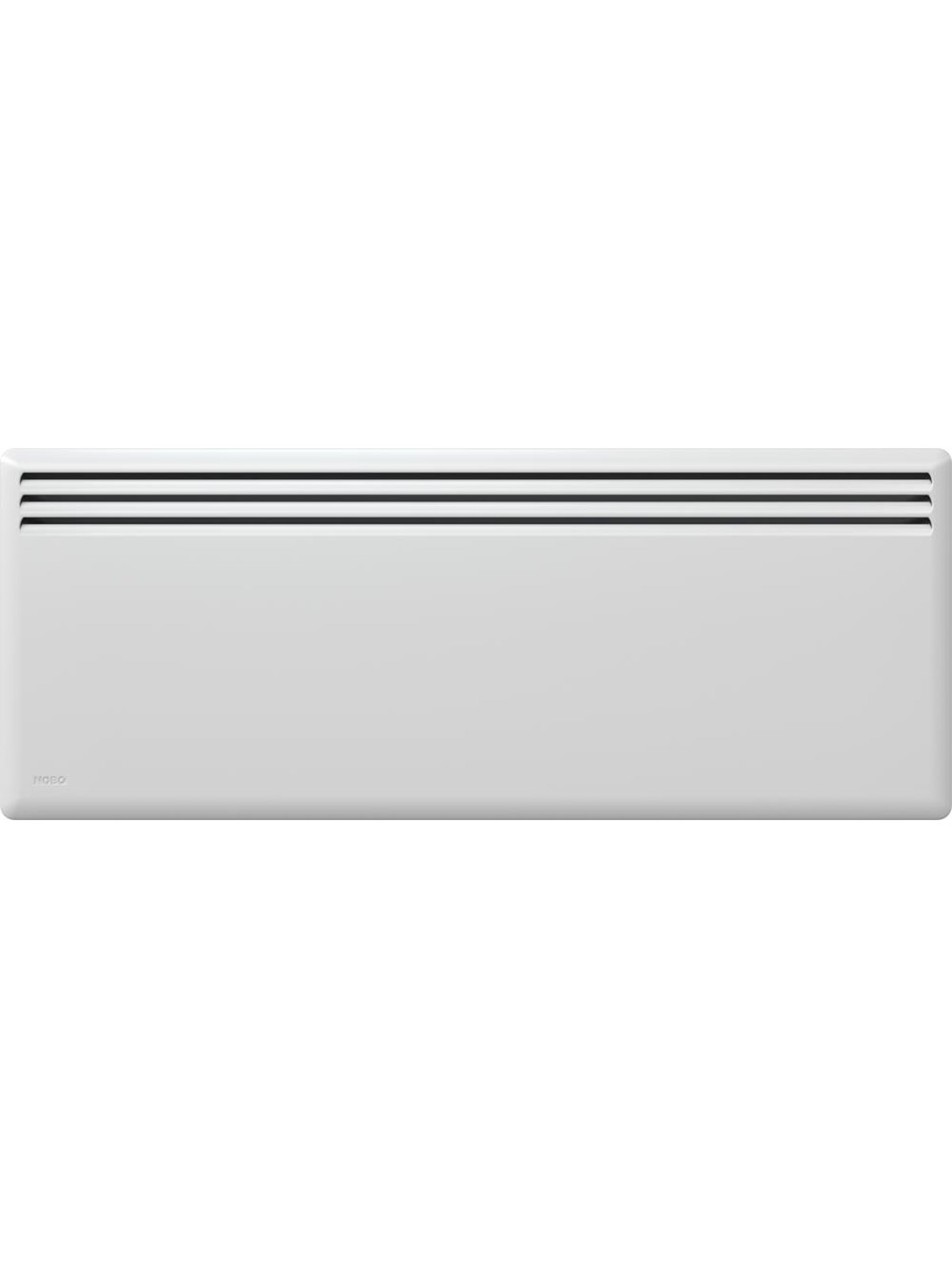 NOBØ El-varmepanel Front 40 cm 1500W 230V, Hvid, El Varmer