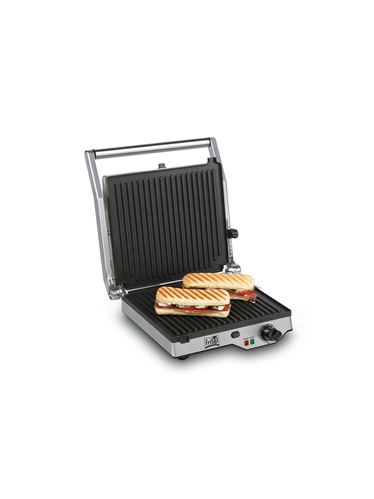 Fritel GR 2275 - Panini Grill - Stainless Steel, Bordgrill