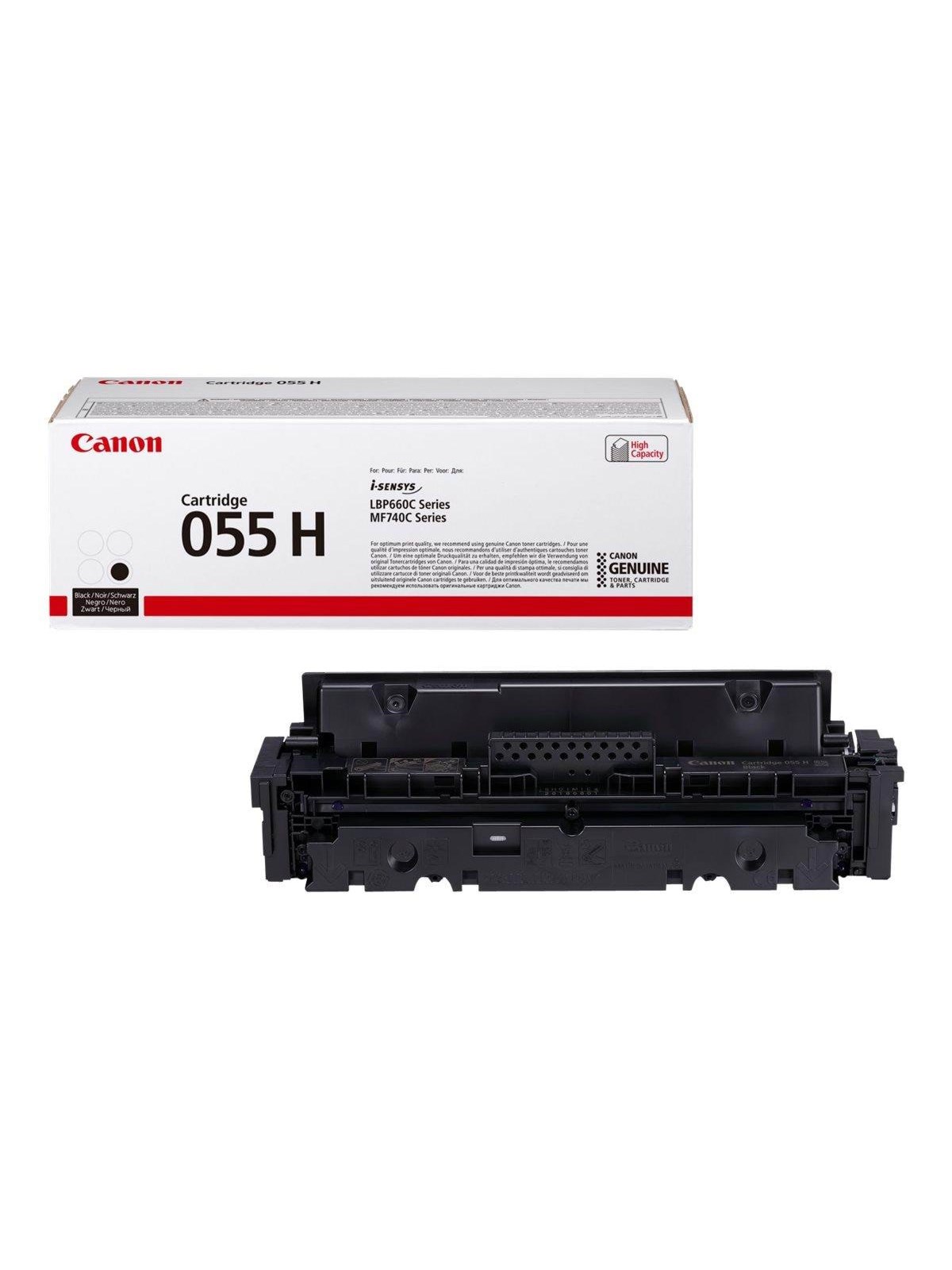 Canon CRG 055H / 3020C002 High Black, Printerpatron Og Toner