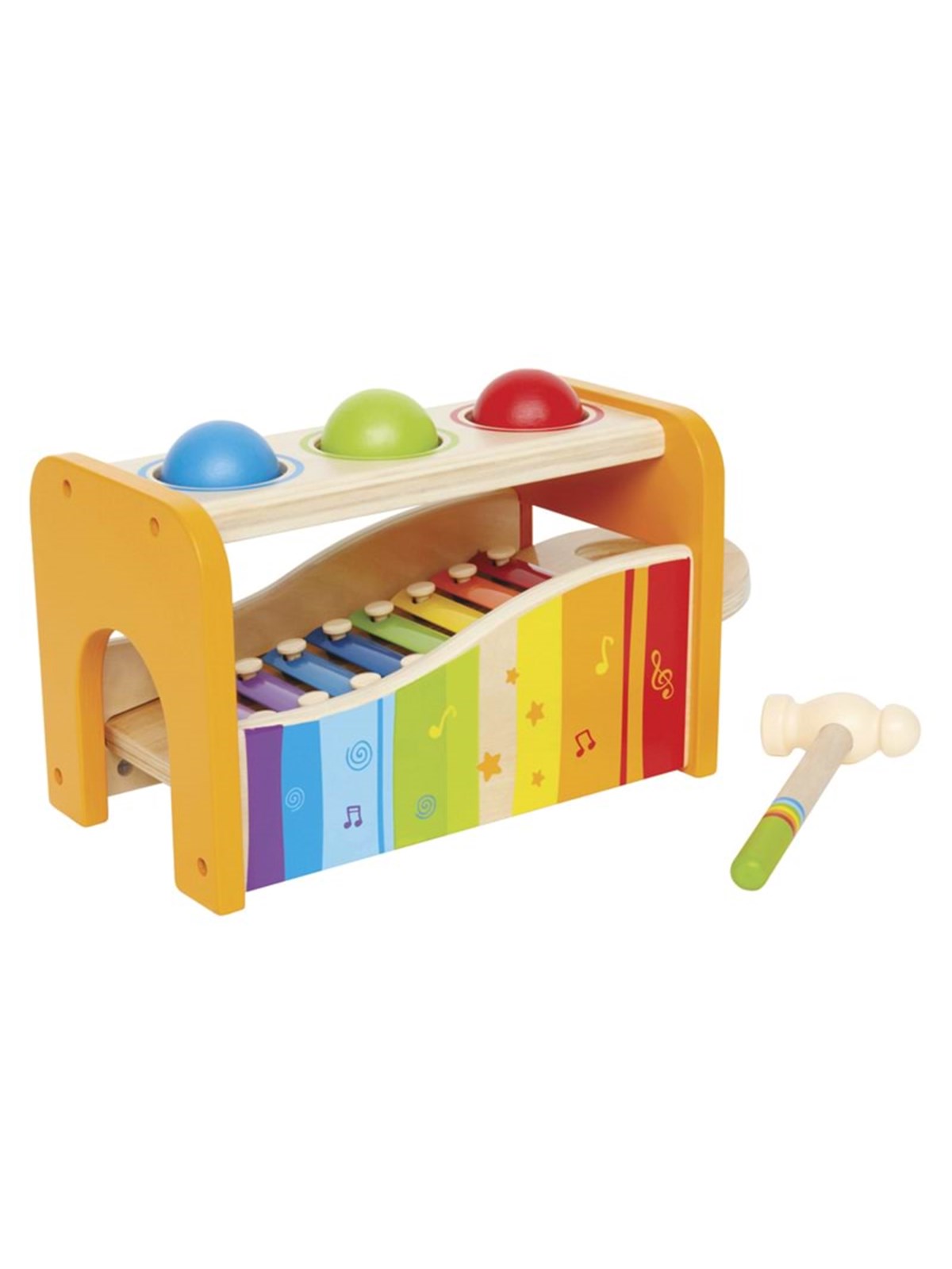 Hape Pound And Tap Bench, Trælegetøj