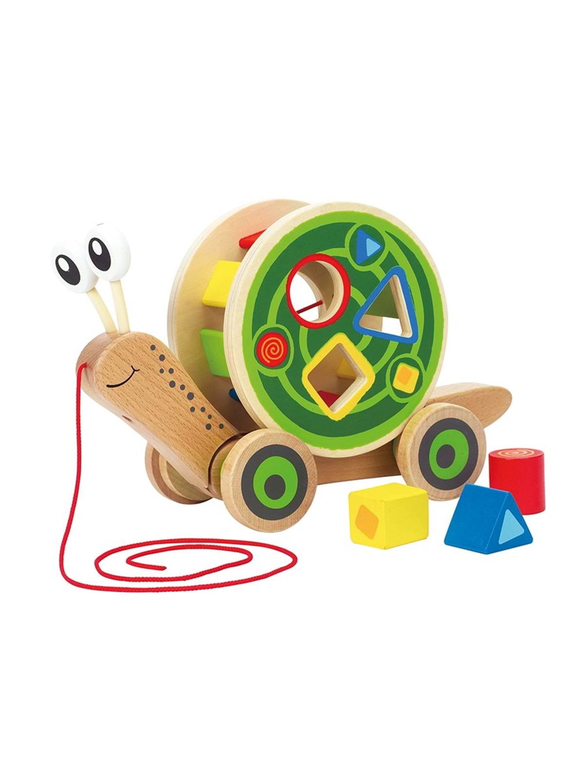 Hape Walk-A-Long Snail, Babylegetøj