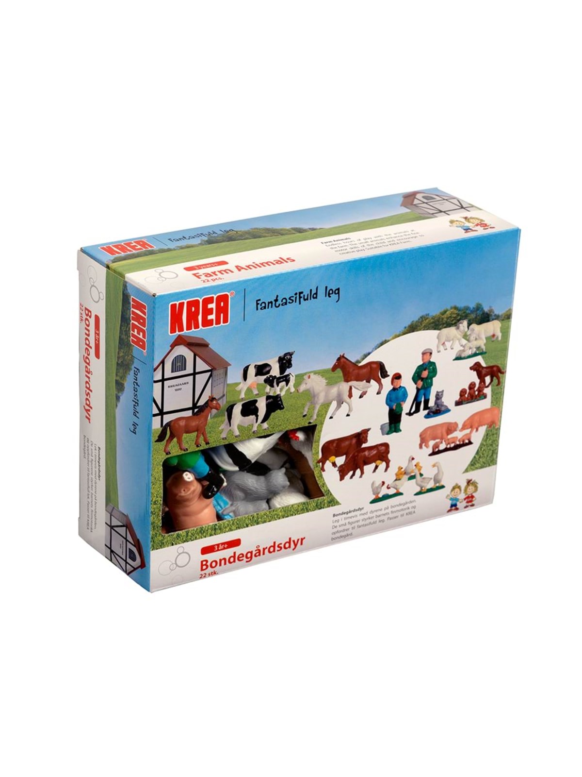 Krea Bondegårdsdyr, Figur