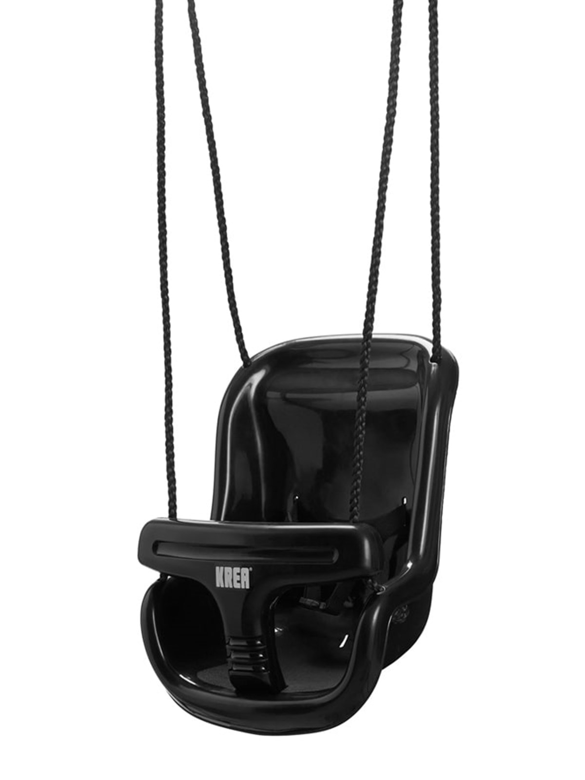 Krea Swing with High Back - Black, Babylegetøj