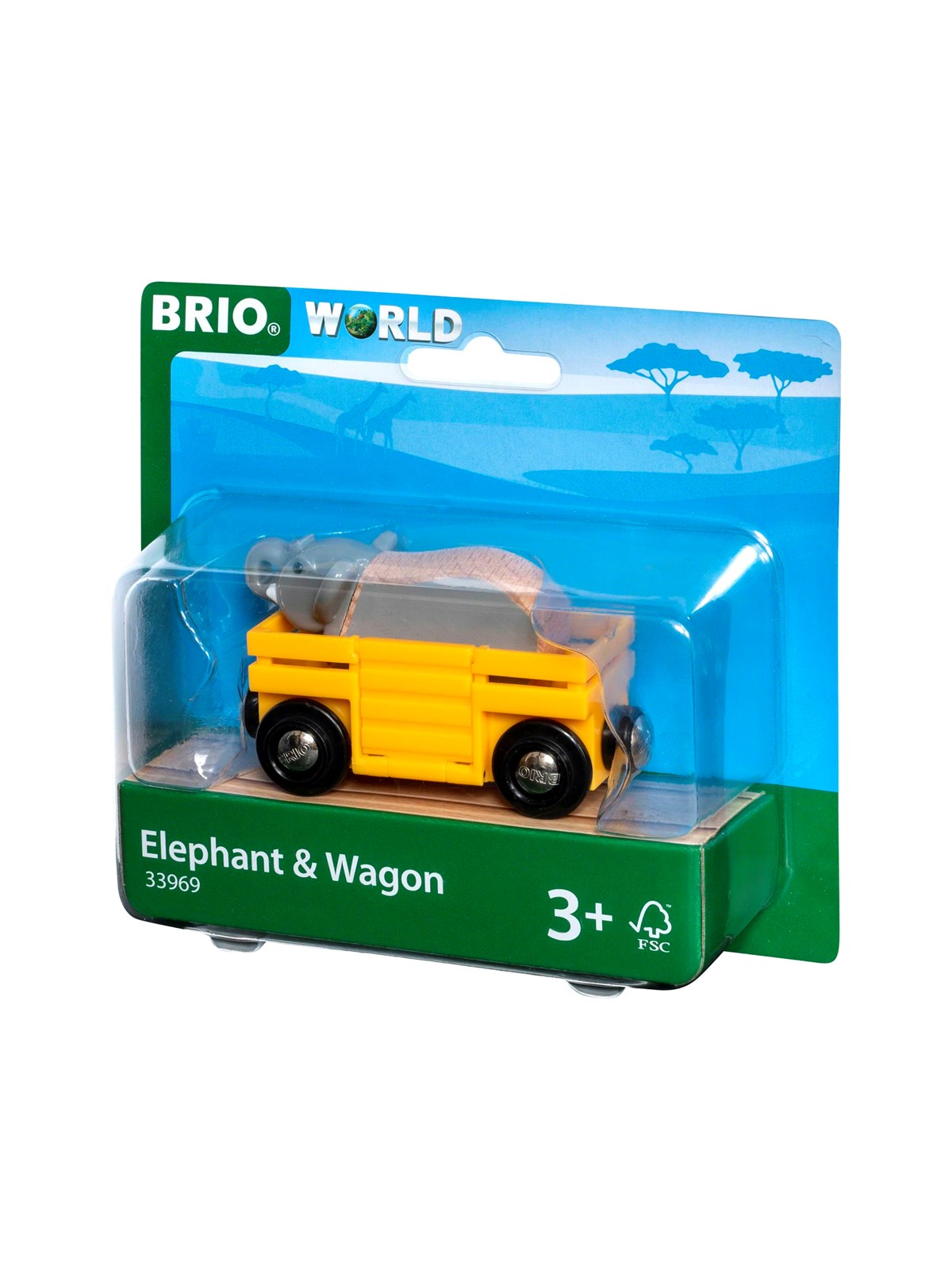 Brio Elefant og vogn, Brio Tog