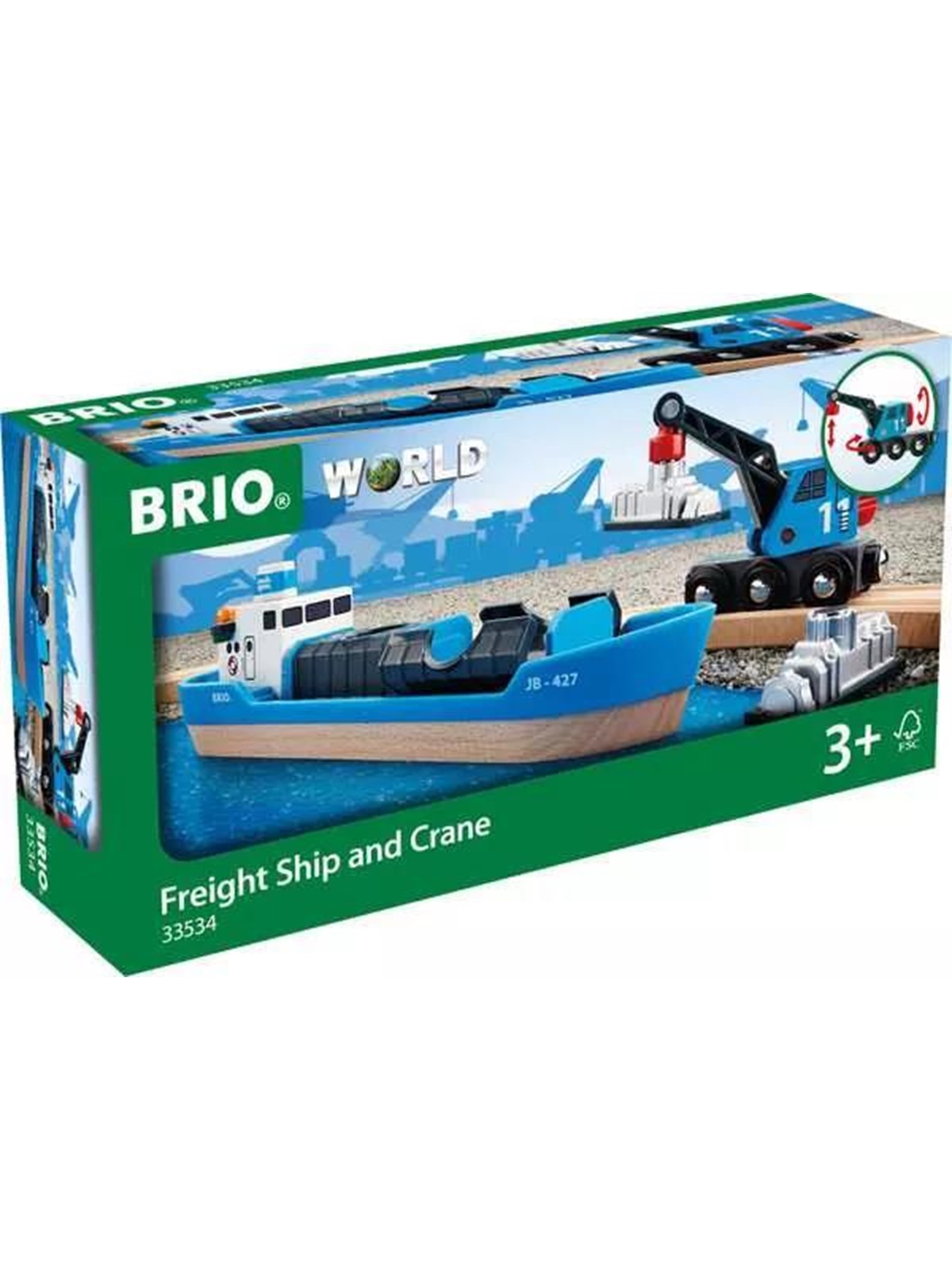 Brio 33534 Containerskib, Brio Tog