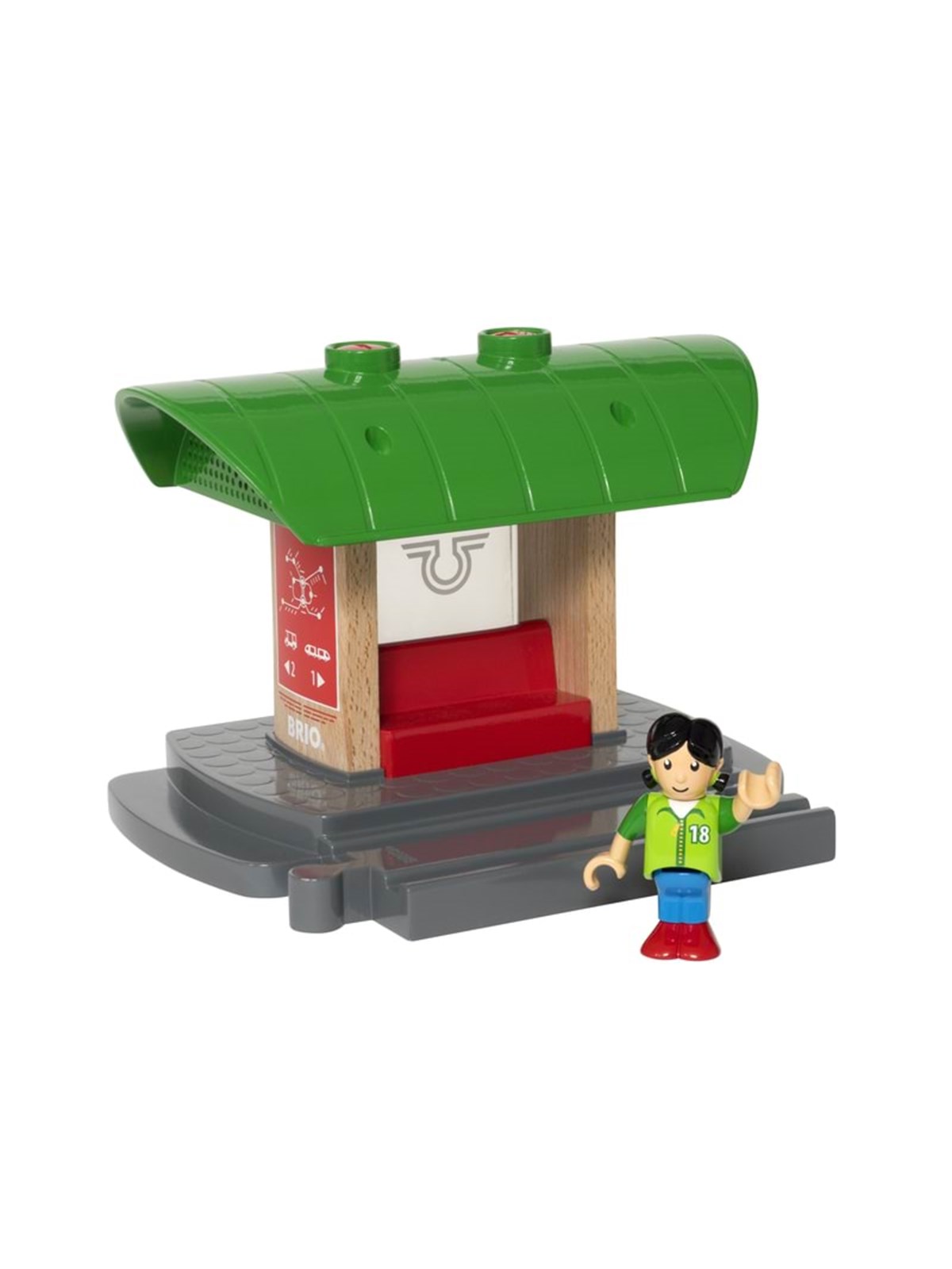 Brio 33840 Togstation med lydoptager, Brio Tog