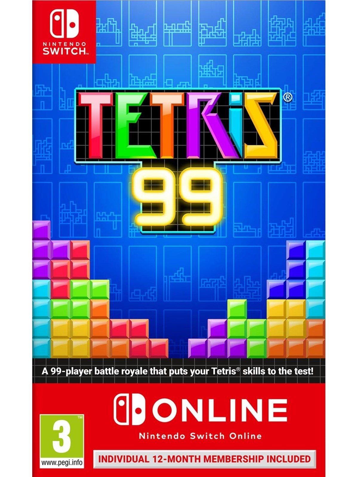 Tetris 99 - Nintendo Switch - Puslespil