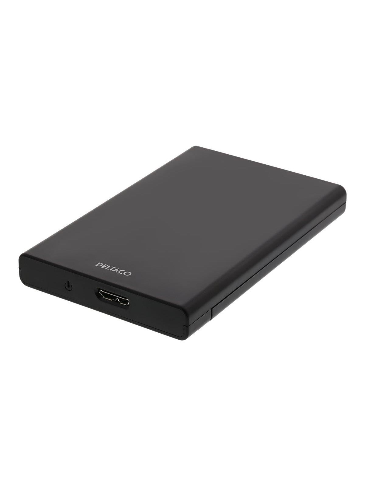 Deltaco Eksternt harddisk kabinet USB 3.0, Harddisk Tilbehør
