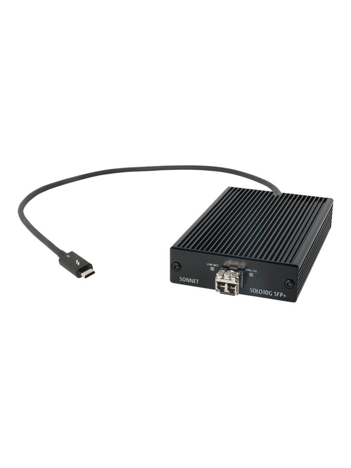 Sonnettech Solo10G SFP+ 10 Gigabit Ethernet Thunderbolt Adapter with Short-range SFP+ Transceiver