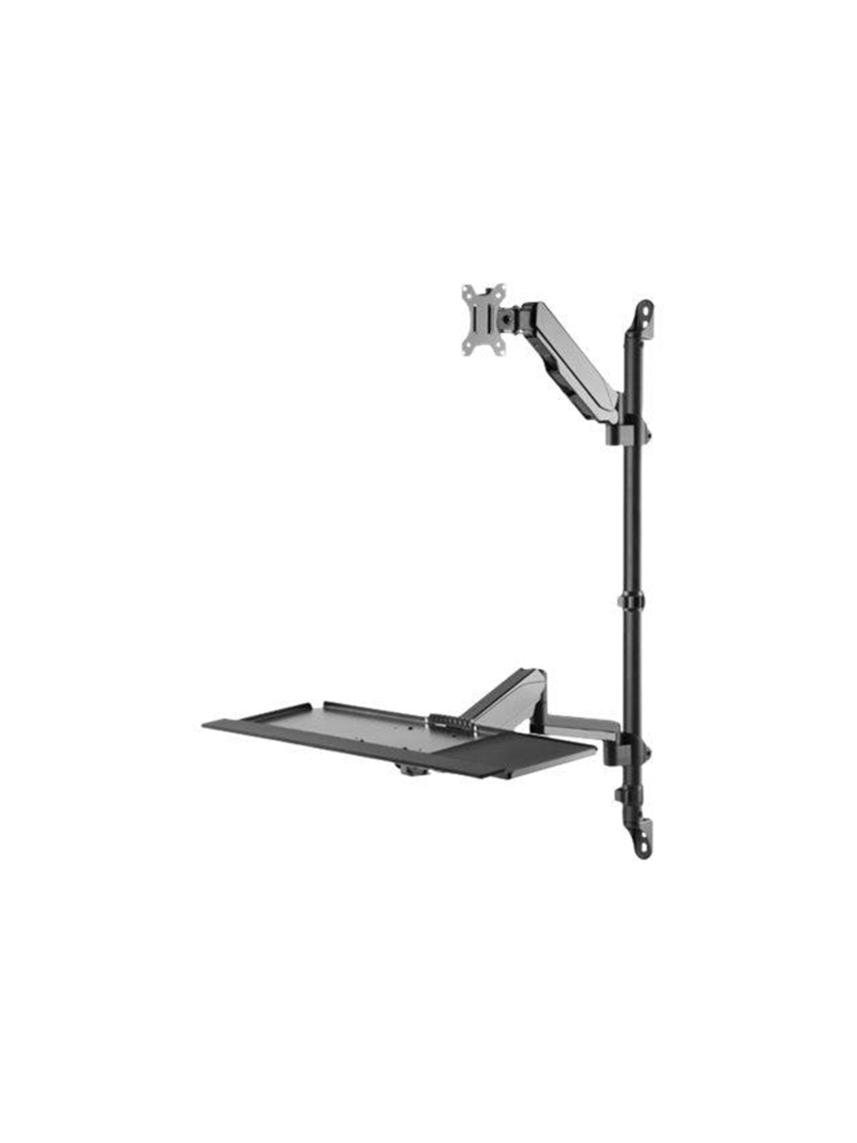 DIGITUS Sit-Stand Workstation Wall Mount, Skærmholder