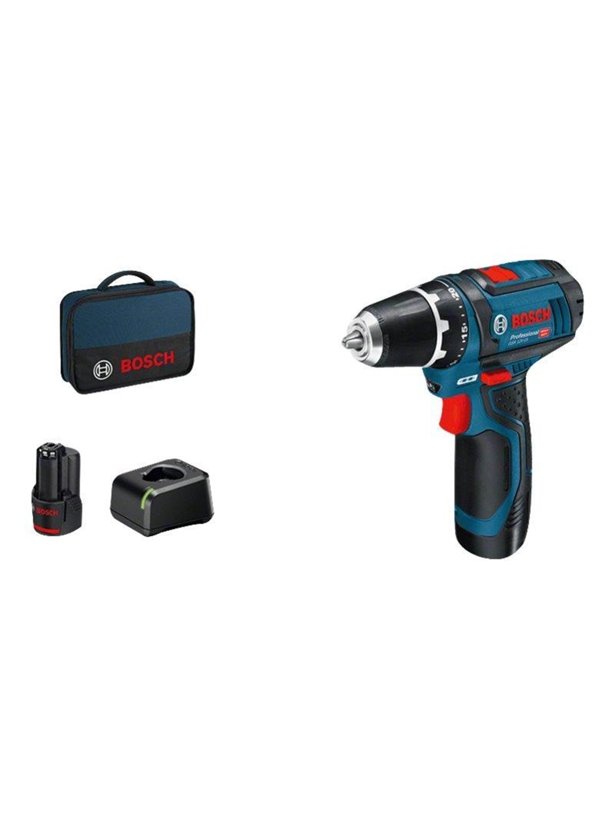 Bosch Professional GSR 12V-15, Skruemaskine