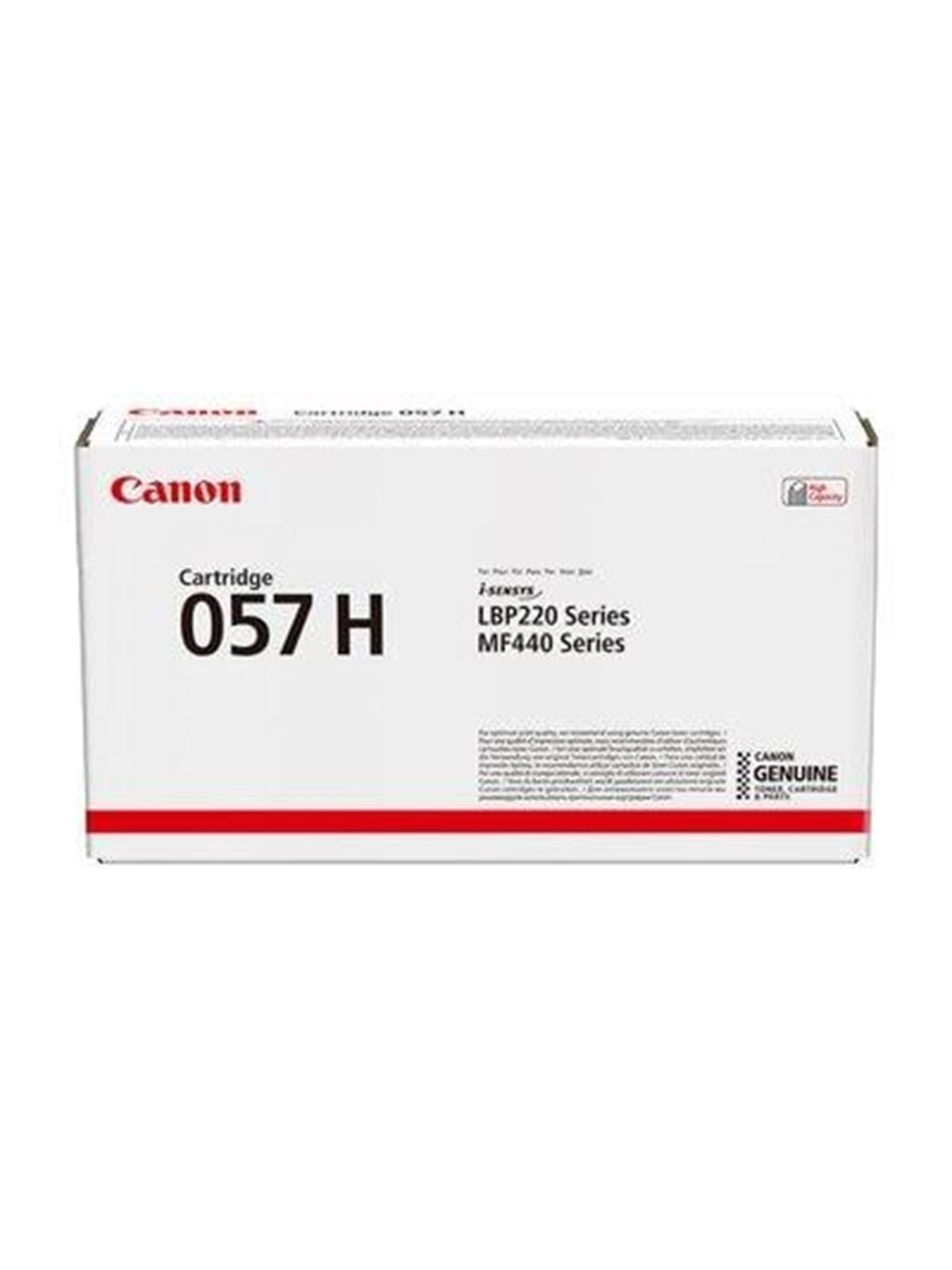Canon CRG 057H / 3010C002 High Black, Printerpatron Og Toner
