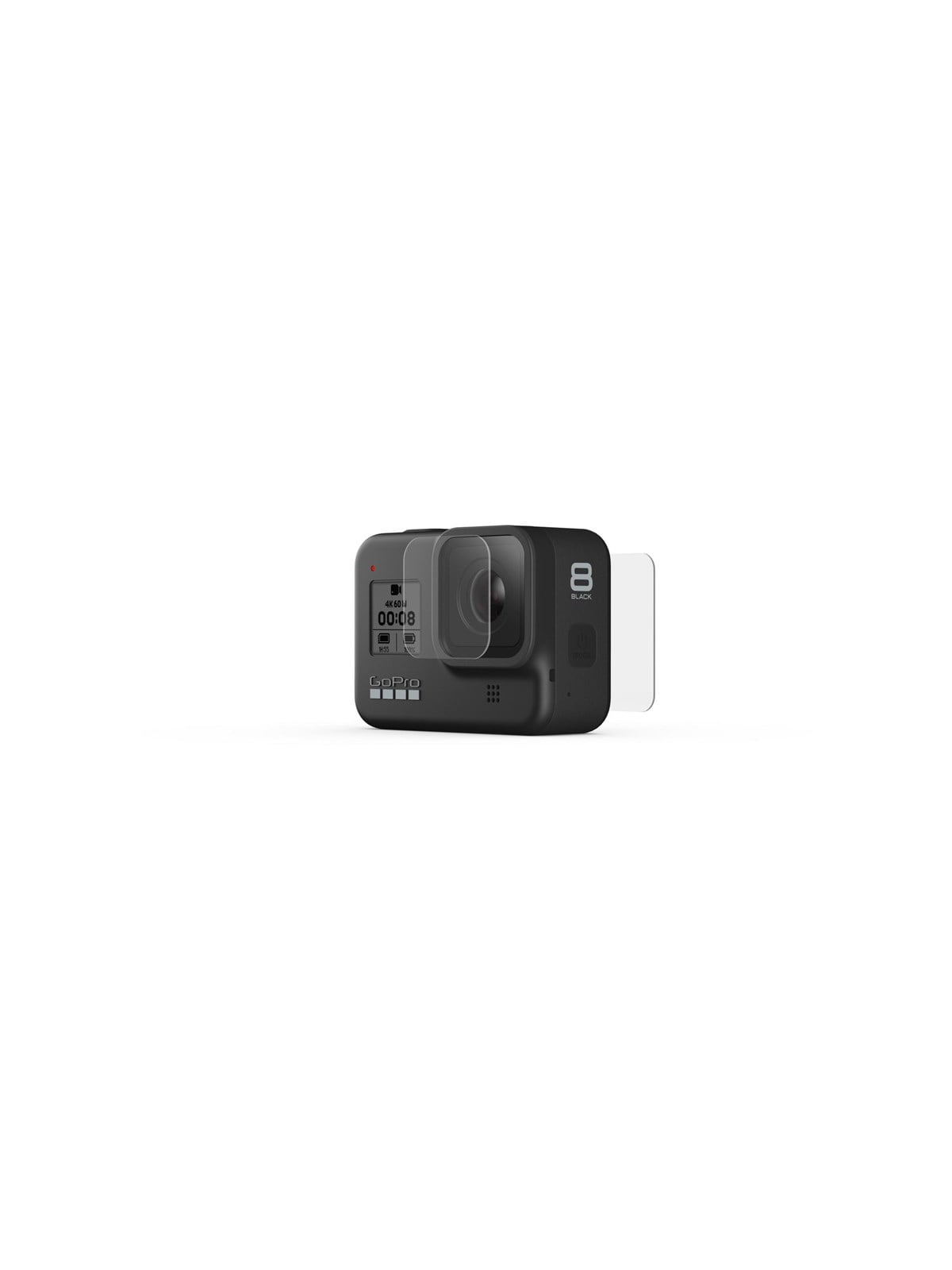 GoPro Tempered Glass Lens + Screen Protectors (HERO8 Black), Gopro Tilbehør