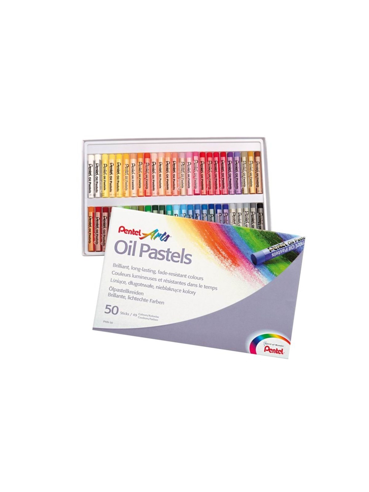 Pentel PHN4-50 oil pastel Art Design, Hobby Artikler