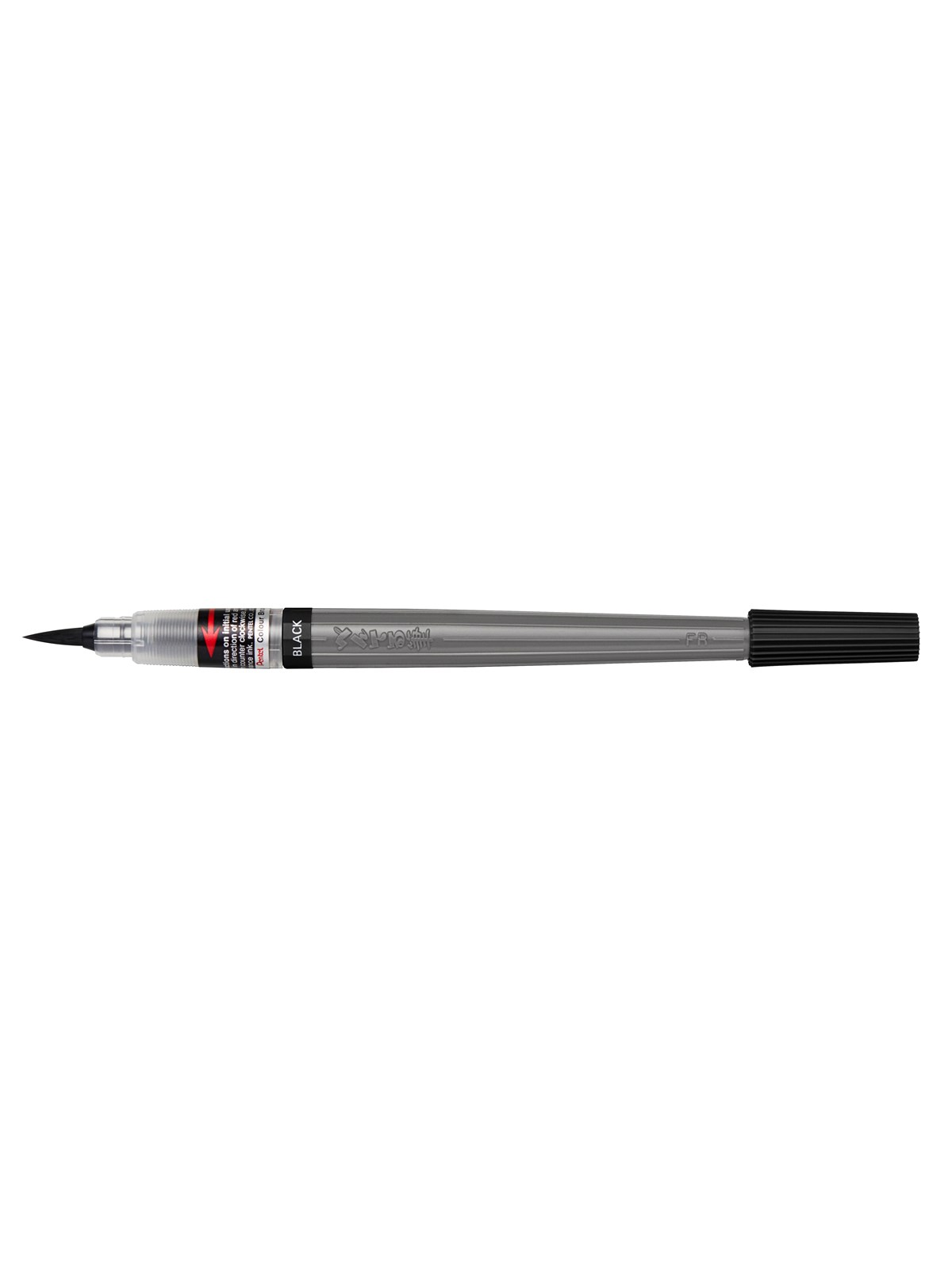Pentel XGFP-101X Colour Brush Perm Black, Tegneværktøj