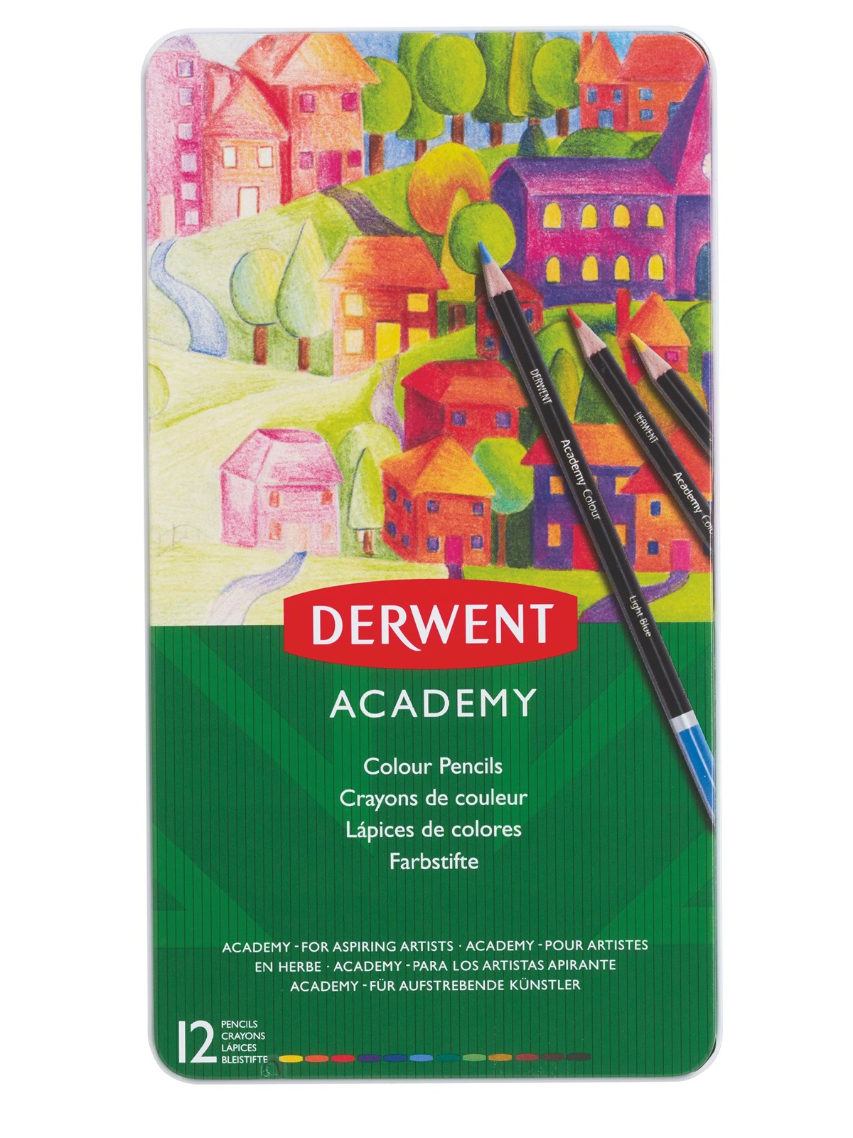 Derwent farveblyanter (12 stk.), Tegneværktøj