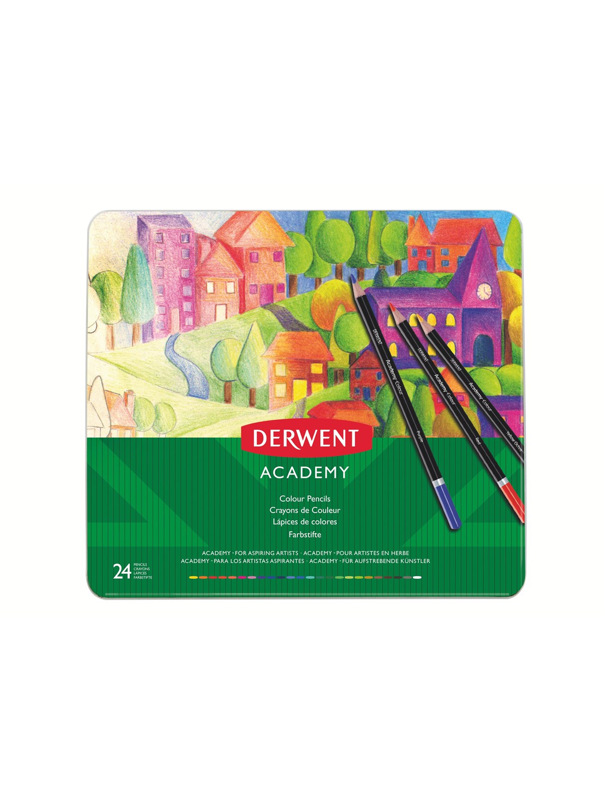 Derwent farveblyanter (24 stk.), Hobby Artikler
