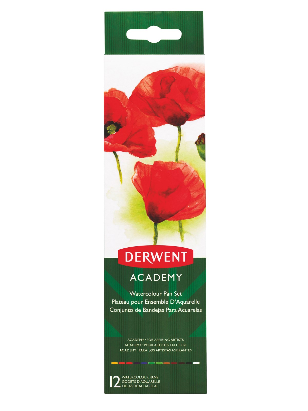 Derwent akvarelfarver (12 stk.), Hobby Artikler