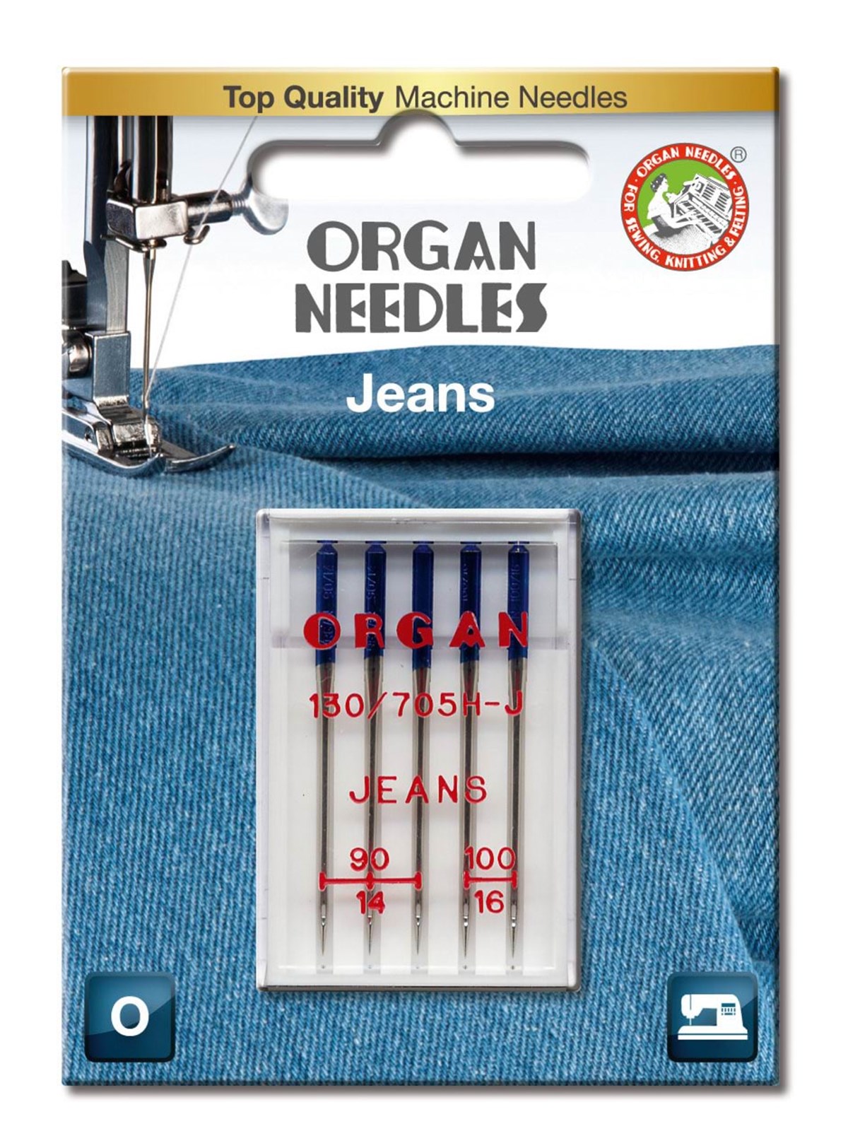 Organ Jeans needles ( ), Symaskine