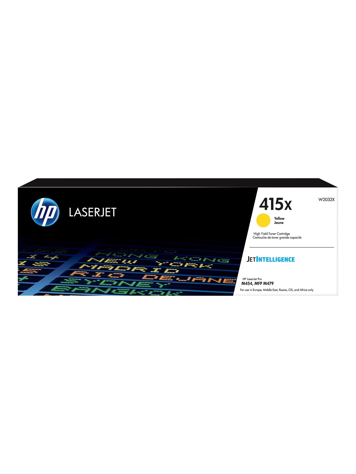 HP 415X / W2032X High Capacity Yellow Toner, Printerpatron Og Toner