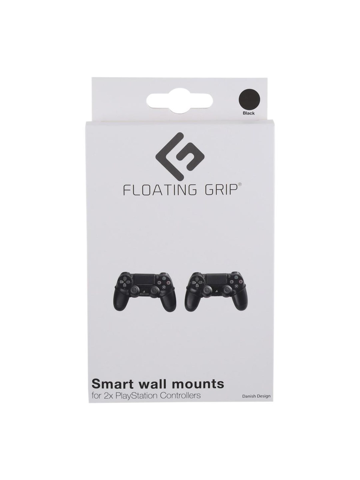 Floating Grip Playstation Controller Wall Mounts - Black - Miscellaneous Tilbehør til spillekonsol - Sony PlayStation 4