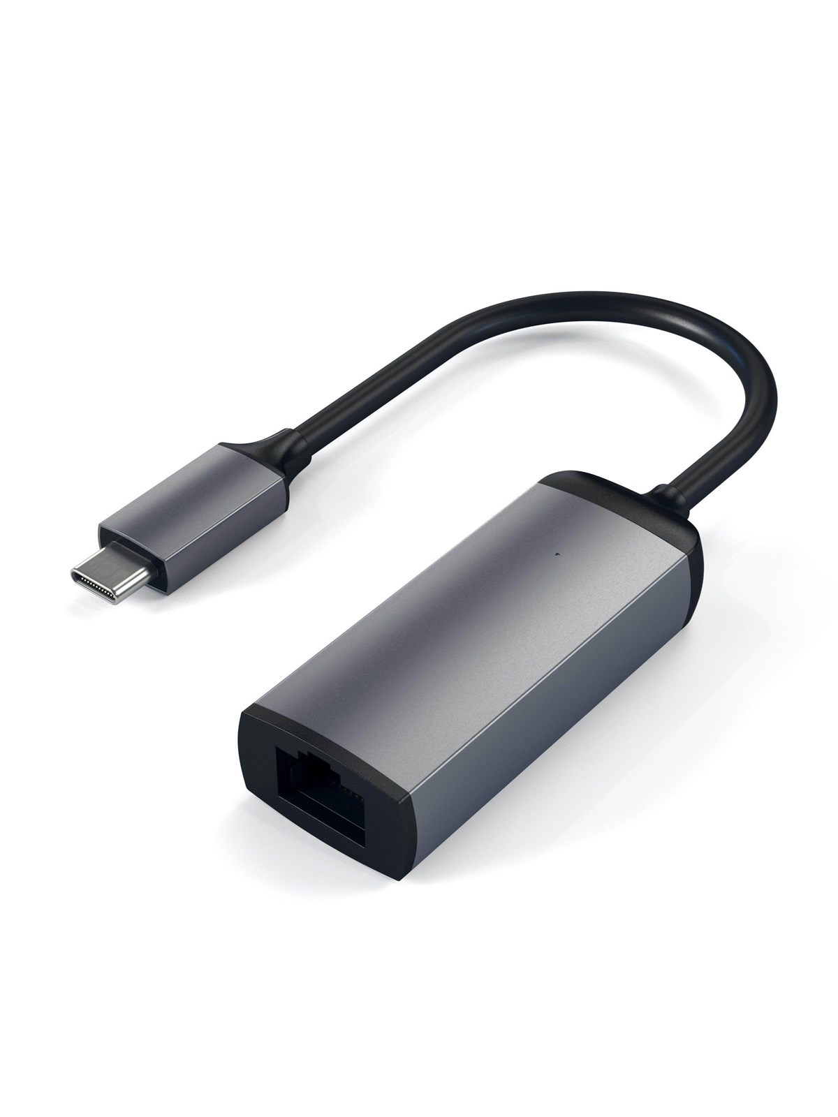 Satechi USB Type C Gigabit Ethernet Adapter Space Grey, Netværksadapter