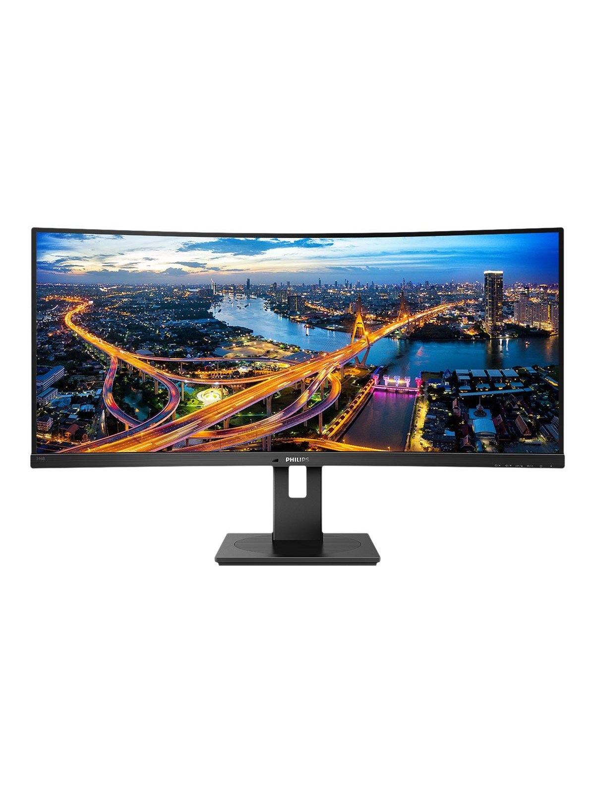 34" Philips B Line 346B1C - 3440x1440 (UWQHD) - 100Hz - VA - 90W USB-C - KVM switch