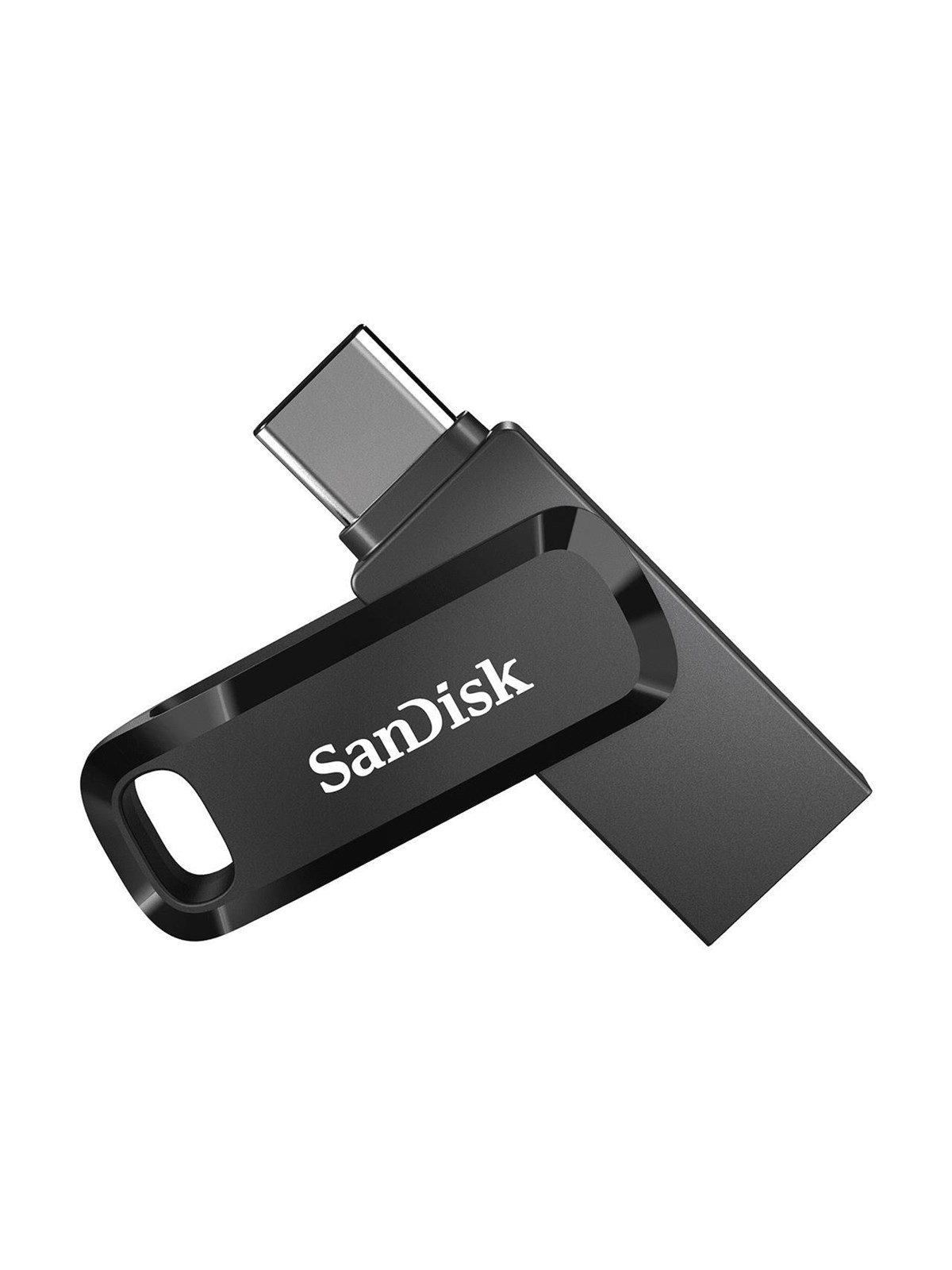 SANDISK Ultra Dual Drive Go - Sort - 256GB - USB Stick, Usb Stick