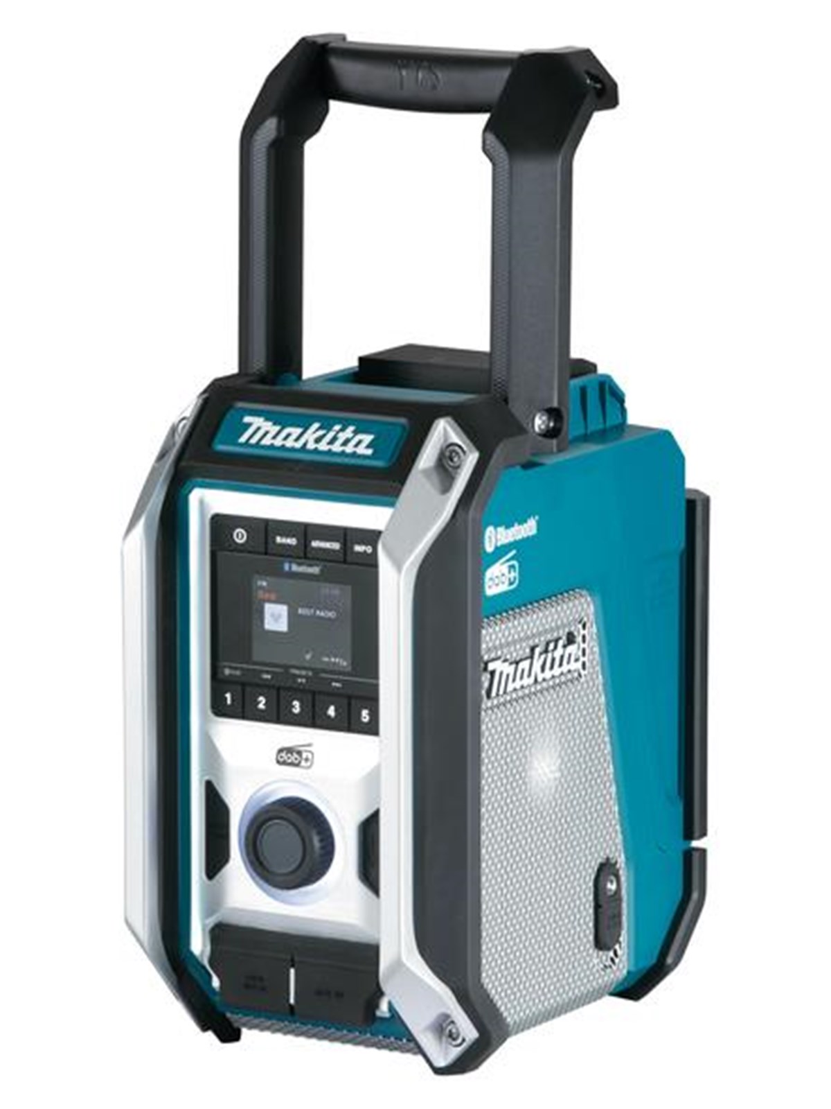 Makita arbejdsradio bluetooth/dab+ DMR115 - DAB/DAB+/FM - Stereo - Blå, Radio