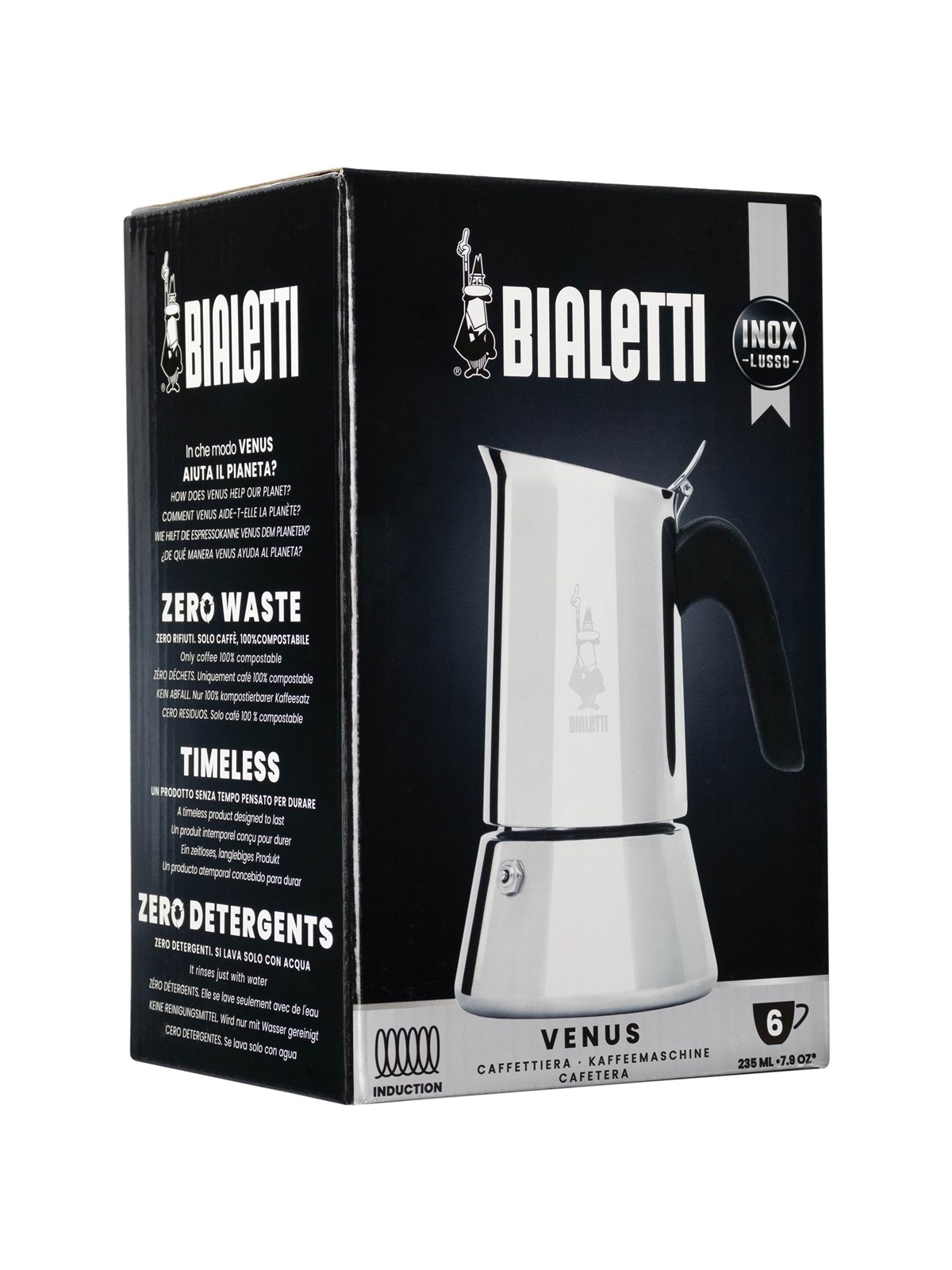 Bialetti Venus 6 Cups 2.0, Kaffemaskine