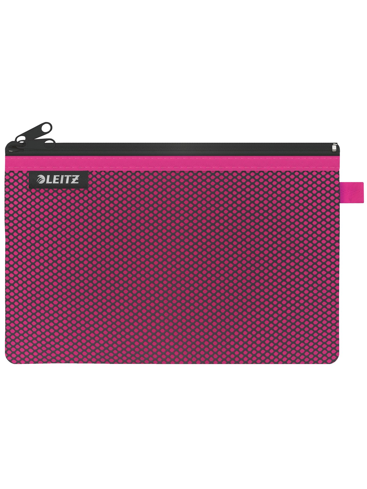 Leitz Lomme med 2 rum WOW Large Pink, Rejseudstyr