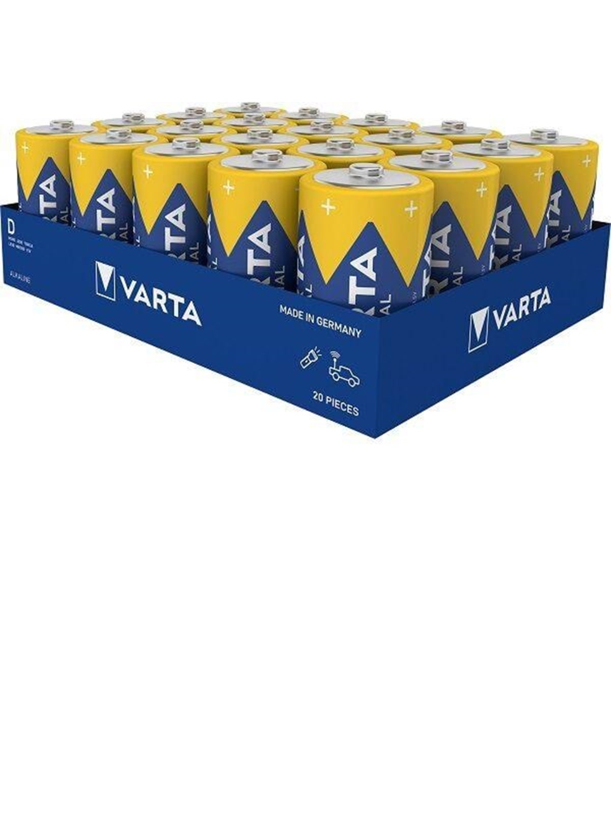 VARTA Varta Industrial Pro D, 20-pak, Batteri
