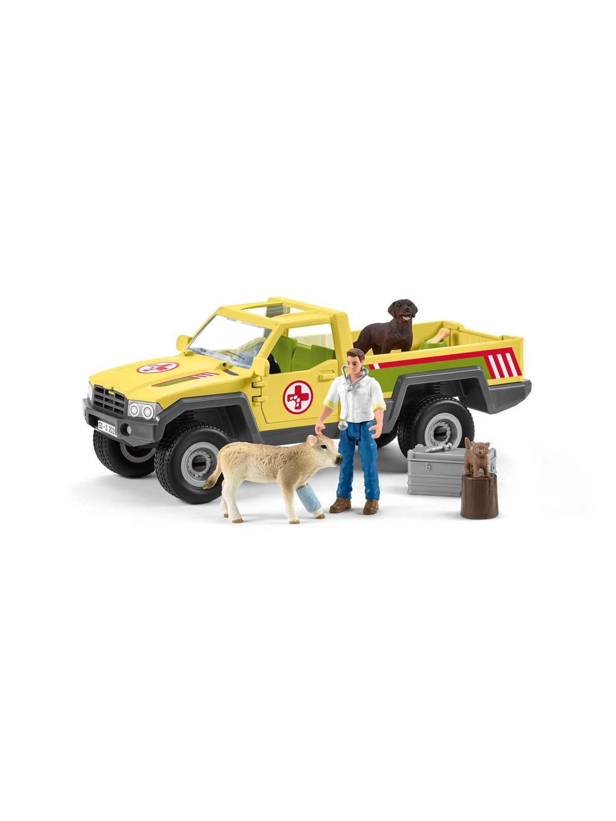 Schleich Veterinarian Visit at the Farm, Legetøj