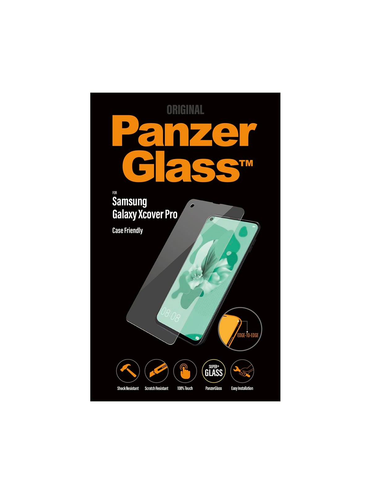 PanzerGlass Screen Protector Samsung Galaxy Xcover Pro, Beskyttelsesglas