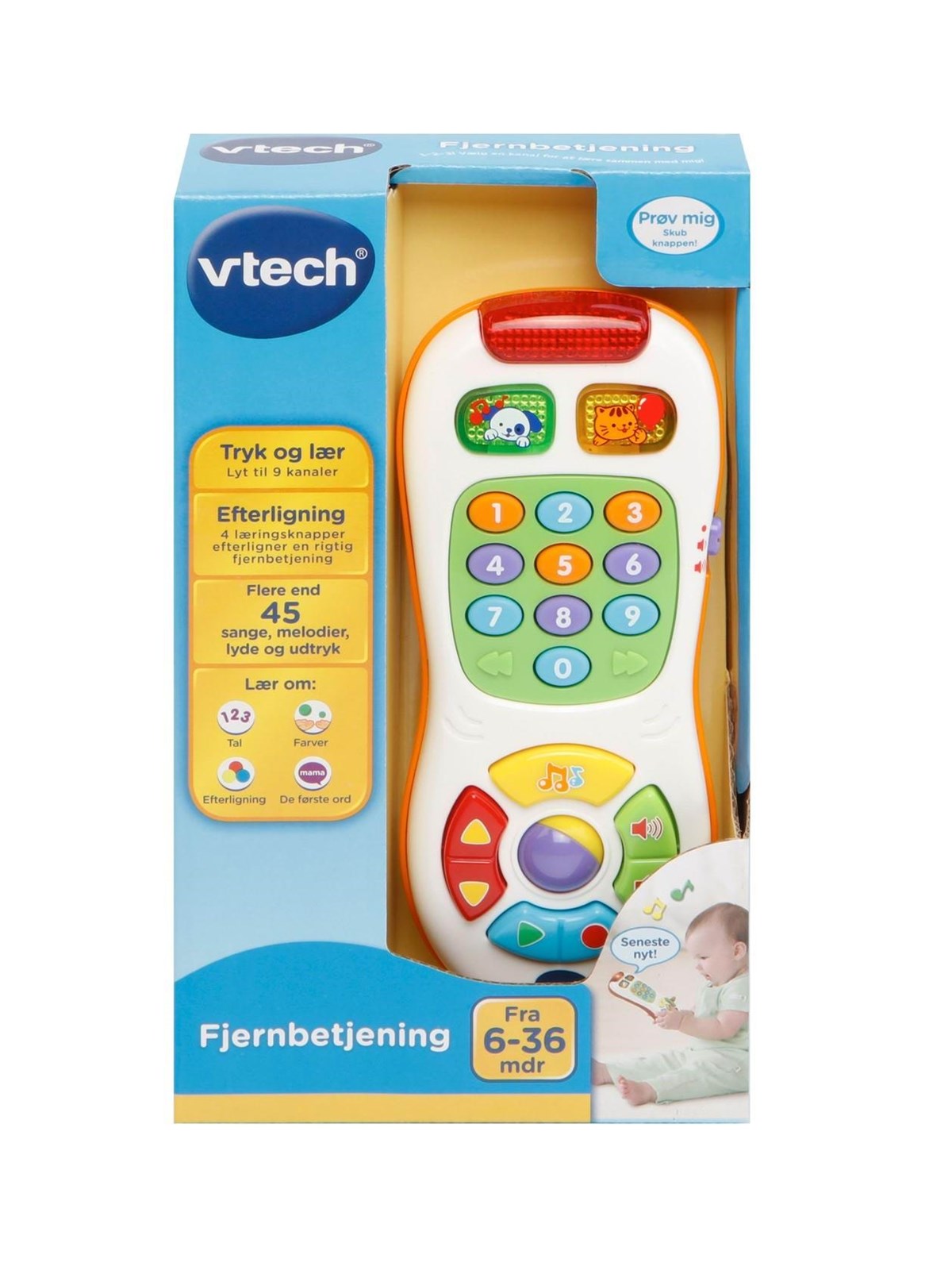 VTech Baby Fjernbetjening DK, Babylegetøj