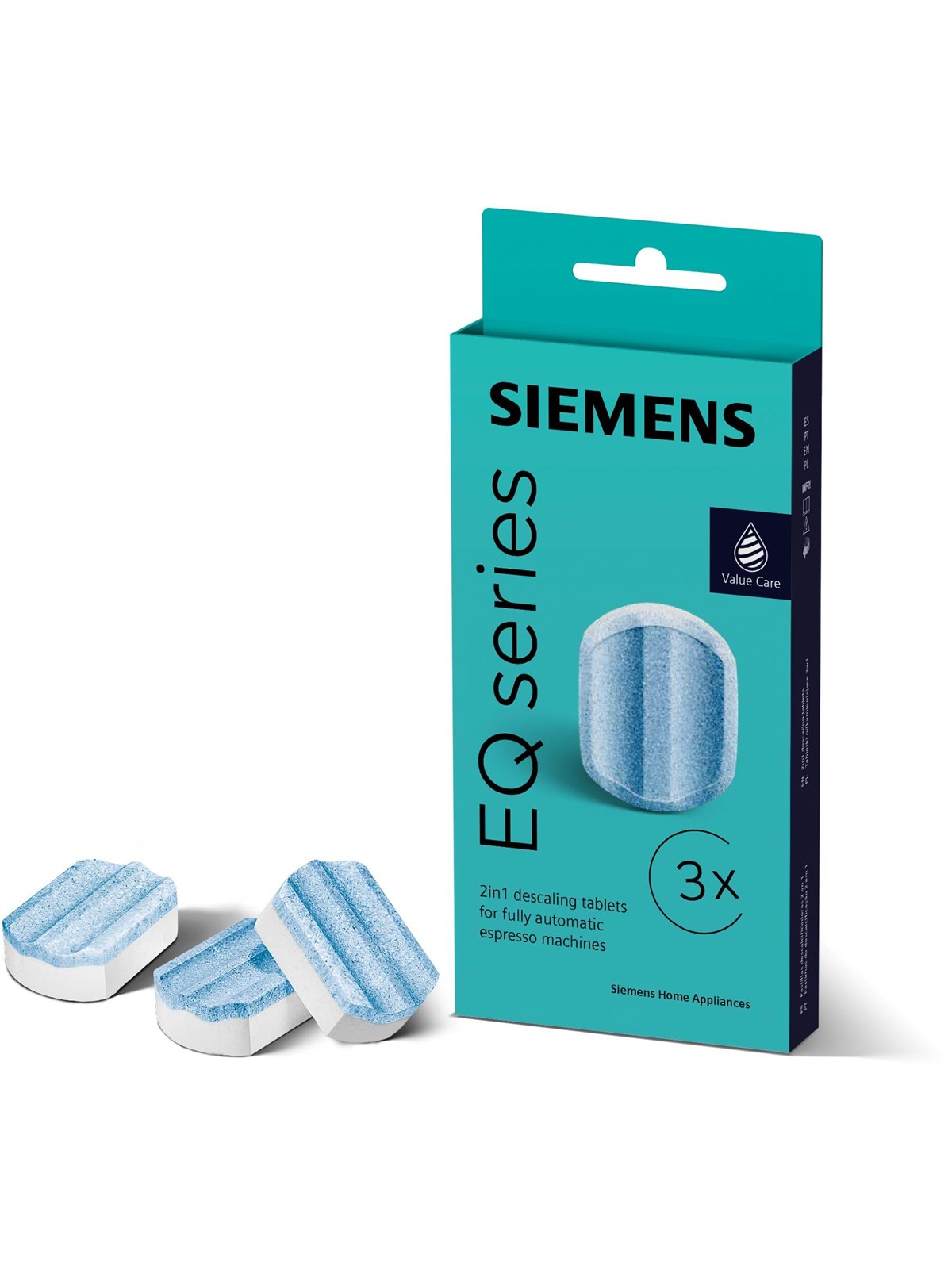 Siemens Descaling tablets for espressomaskiner Bosch/ TZ80002, Kaffemaskine