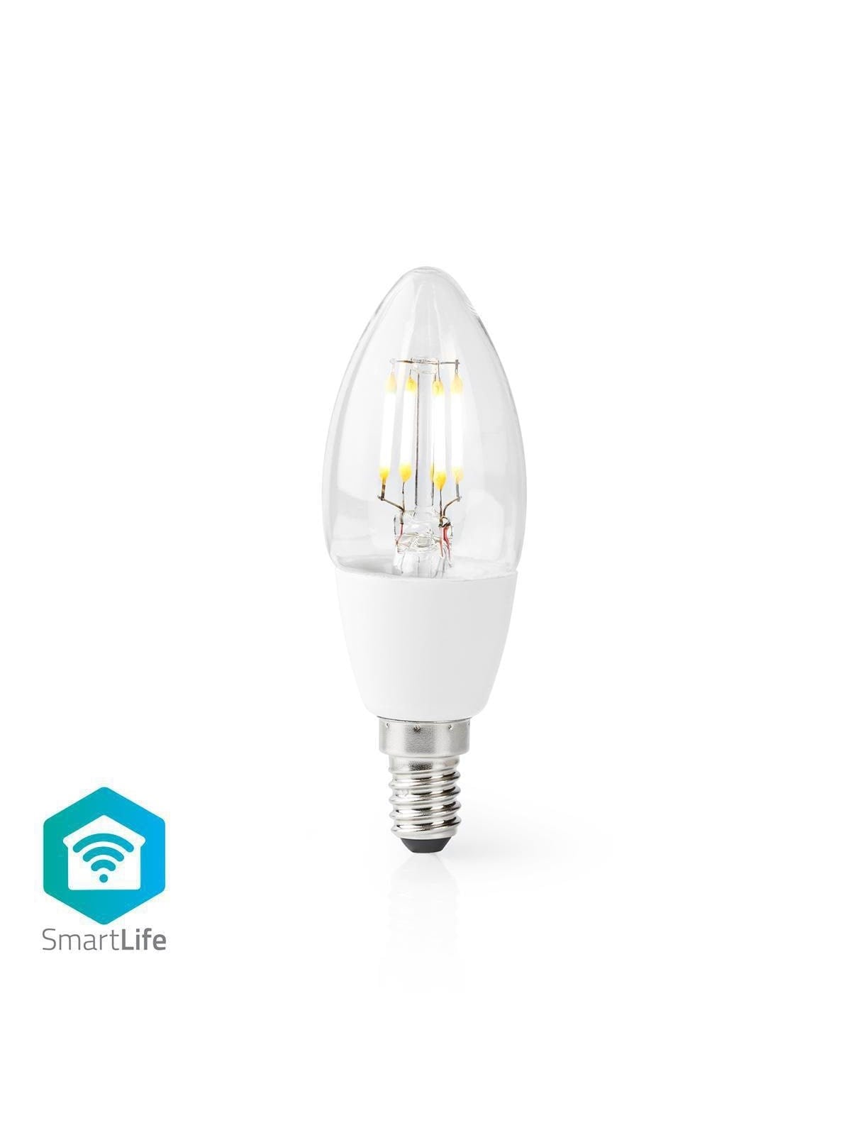 Nedis Smart LED-pære | E14 | C37 | 5 W | 400 lm |, Smart Home