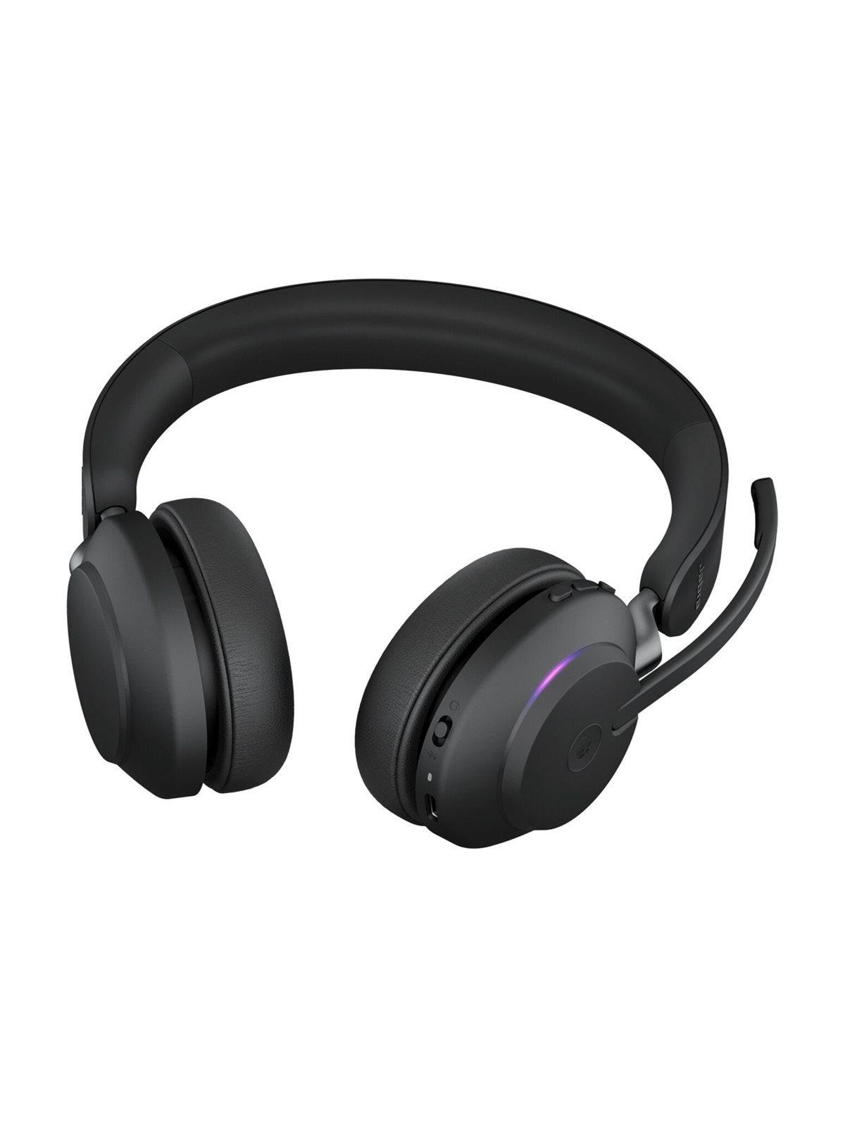 Jabra Evolve2 65 Link380a MS Stereo Black, Hovedtelefonerheadset2