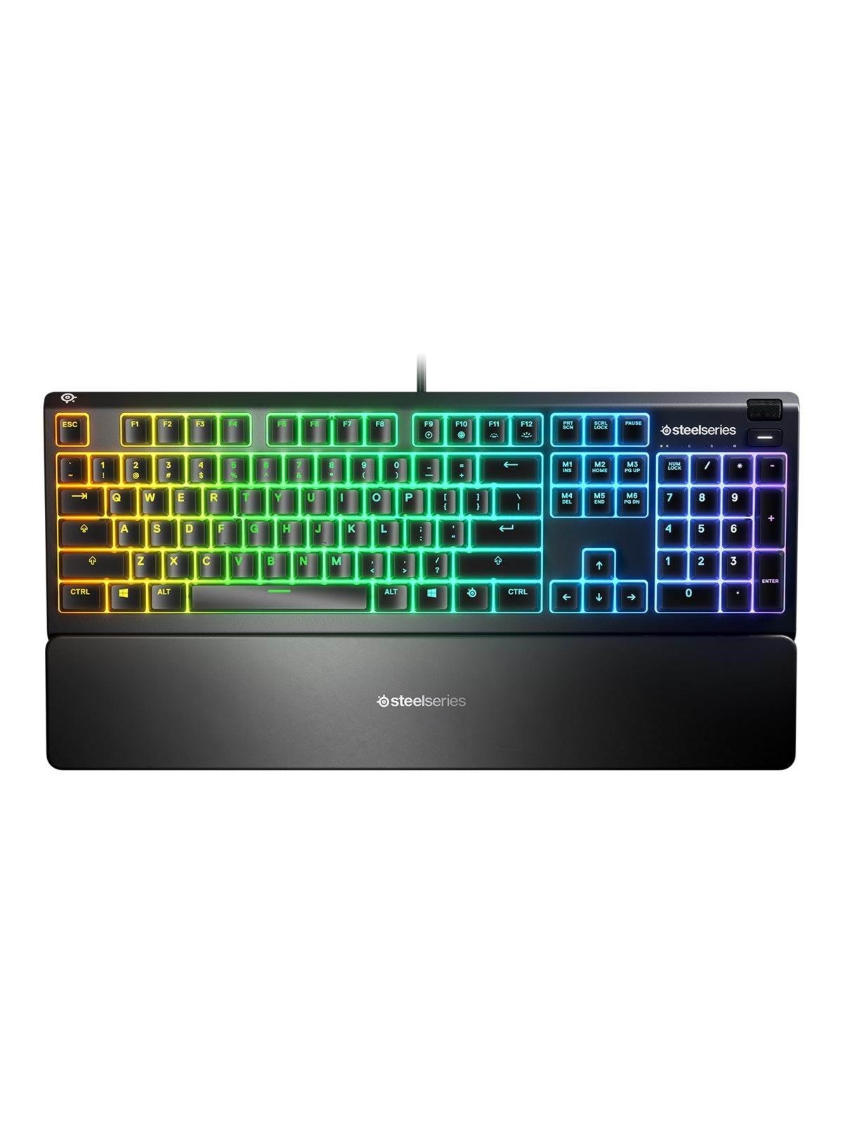 SteelSeries Apex 3 100% - Gaming Tastatur - Nordisk - Sort, Tastatur