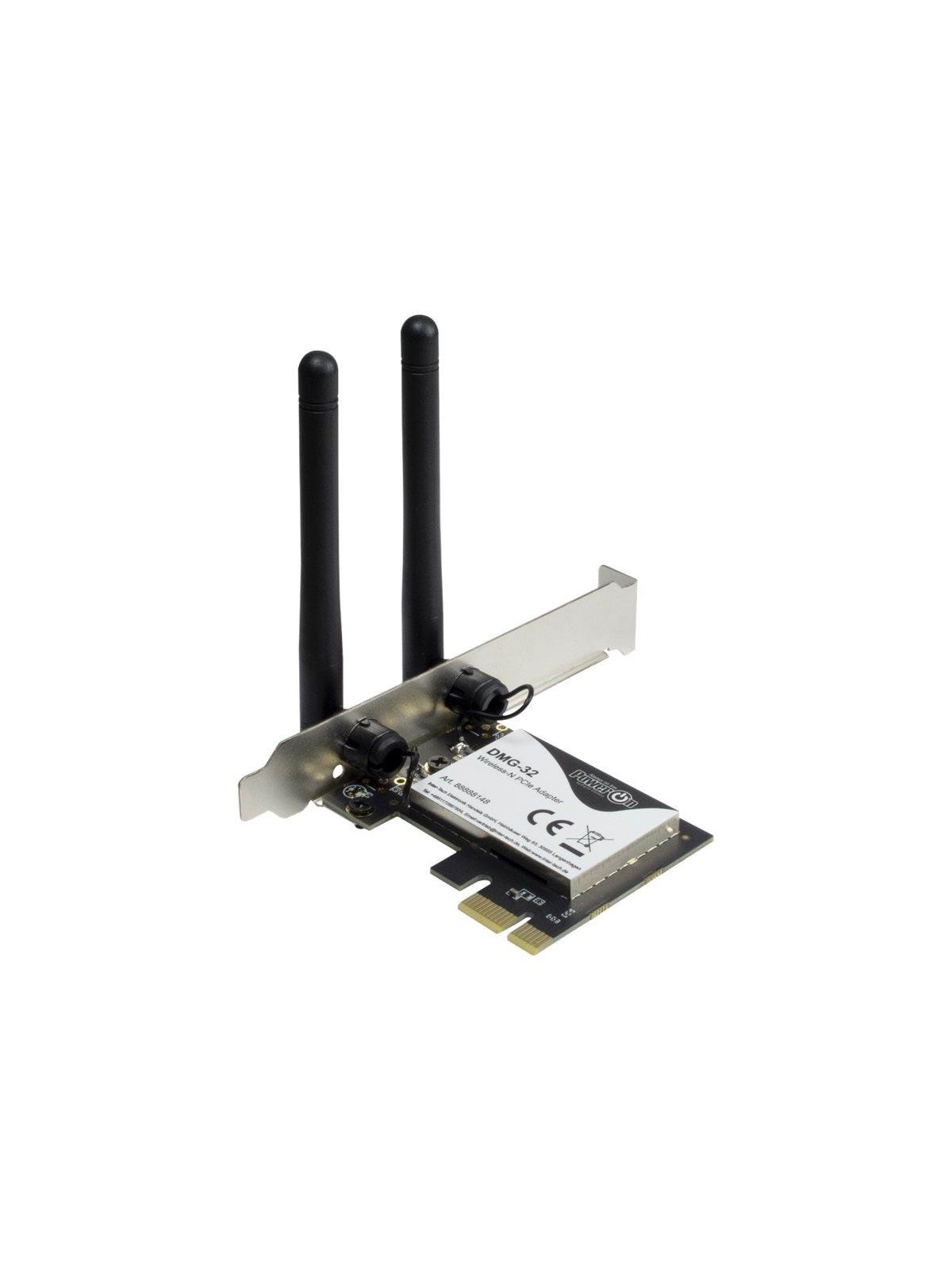 Inter-Tech DMG-32 Wi-Fi 5 PCIe Adapter, Netværksadapter