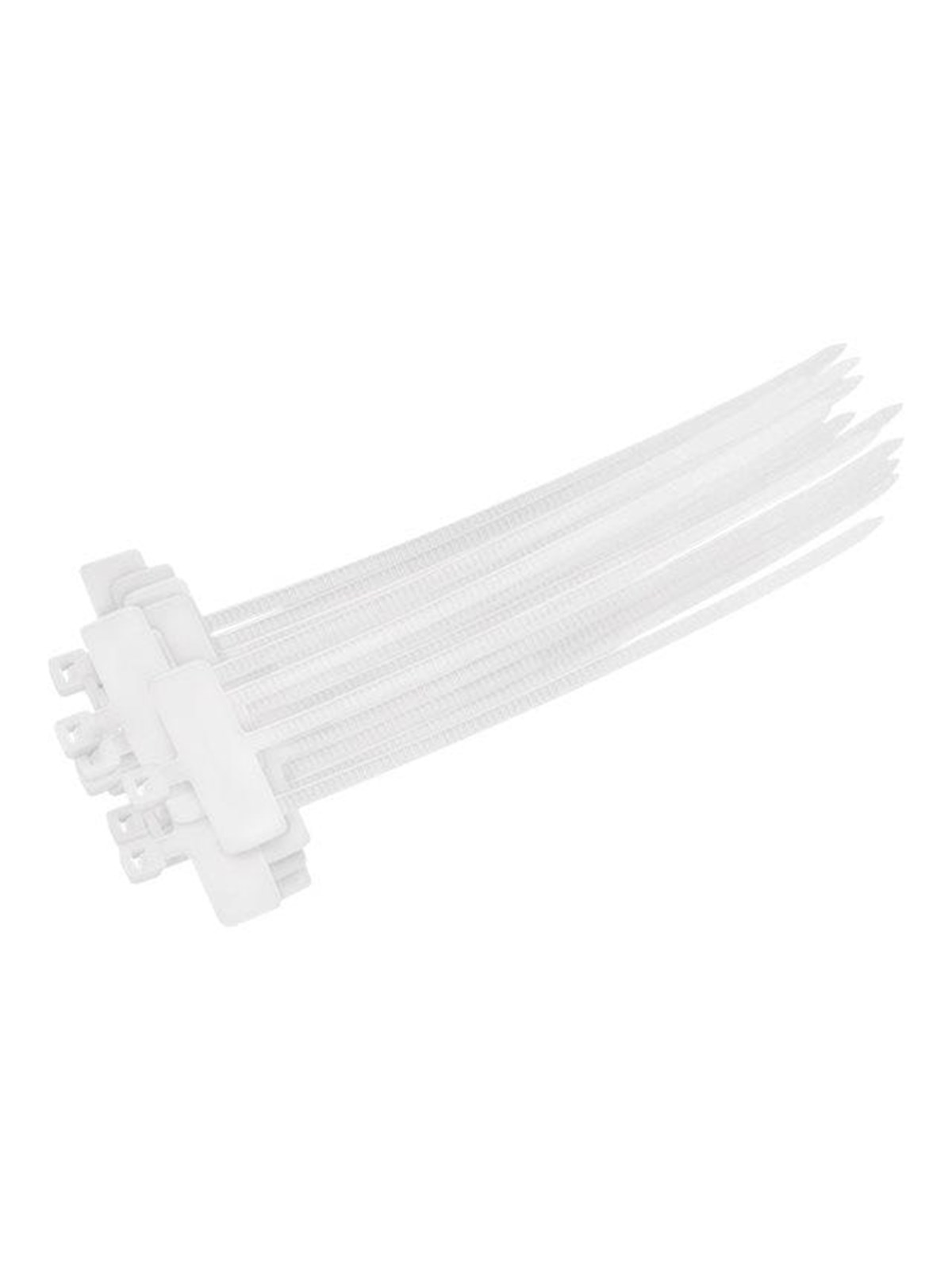LogiLink Kabelbinder mit Beschriftungsfeld 100 St., Kabel Organisering