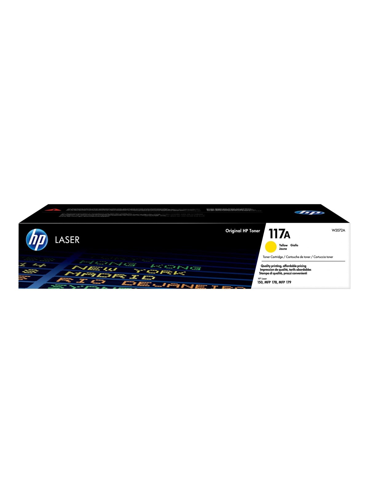 HP 117A / W2072A - Yellow Toner, Printerpatron Og Toner