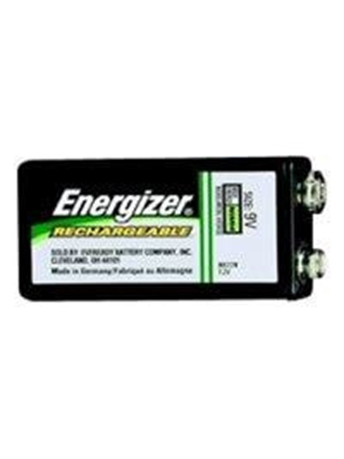 Energizer battery x 9V - NiMH, Batteri