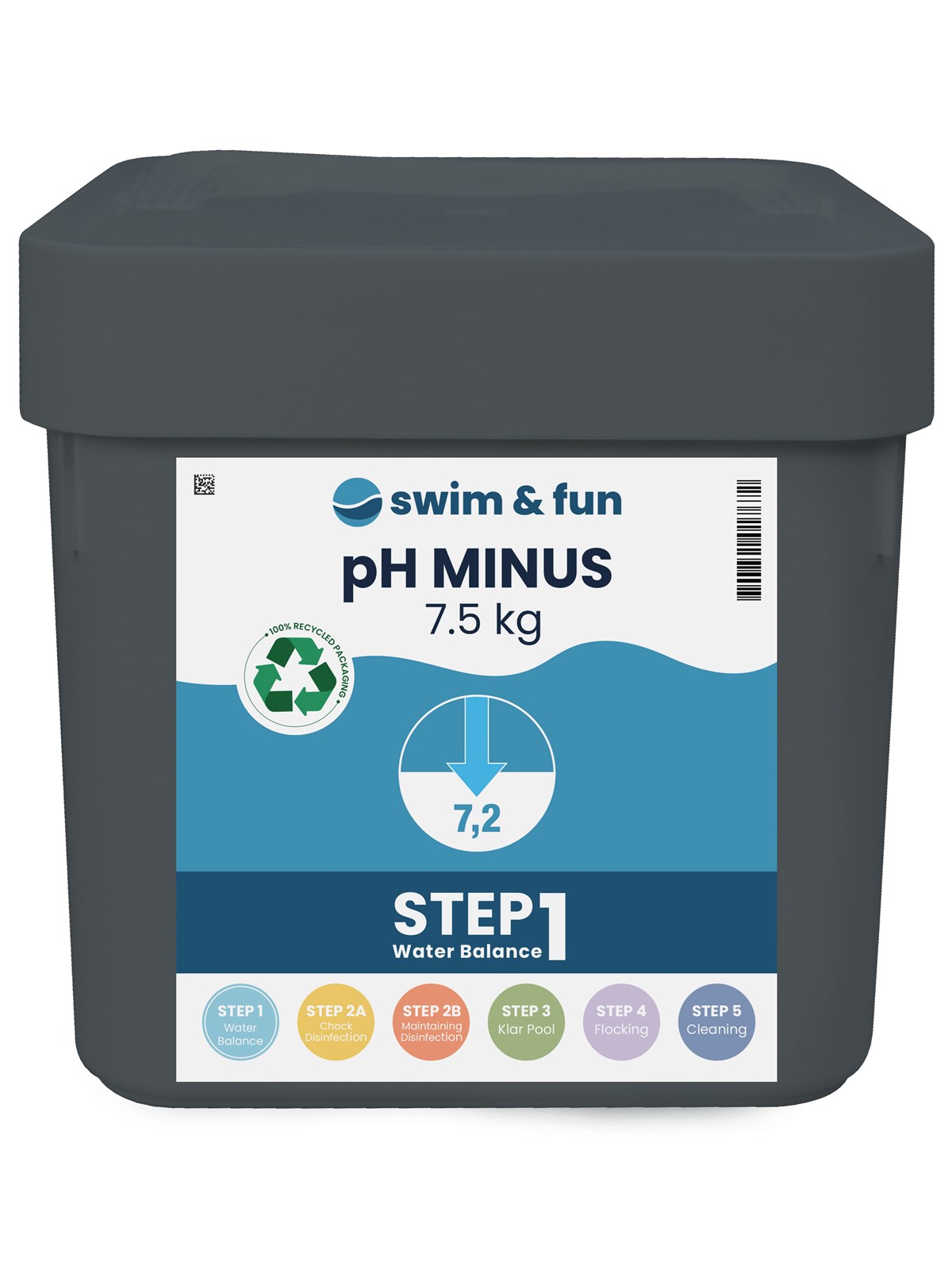 Swim & Fun PH Minus 7,5 kg, Pool